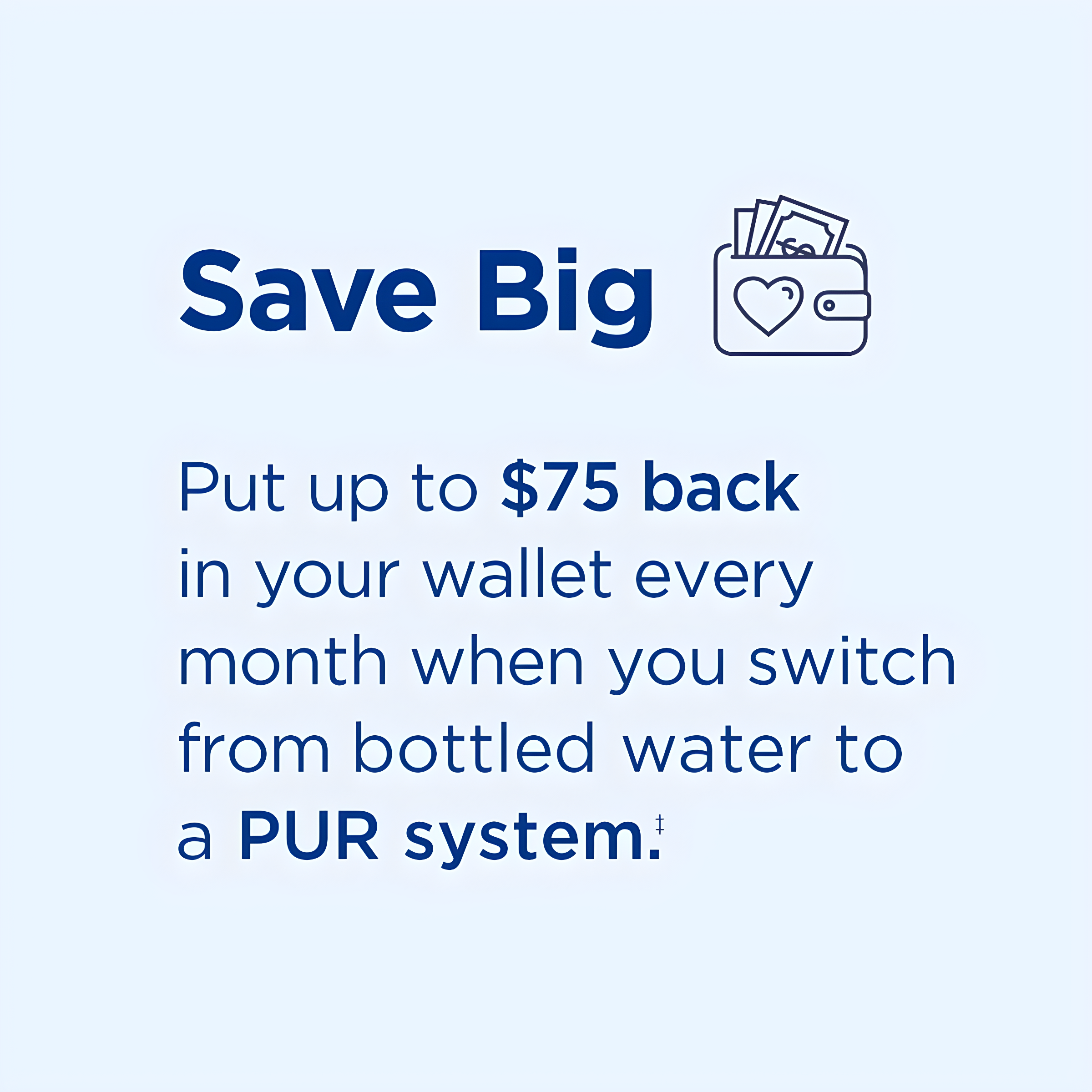 PUR 44 Cup XL Dispenser Filtration System with 2 Filters, W 12.5" x H 17" x L 7.7", White, PDI4000Z