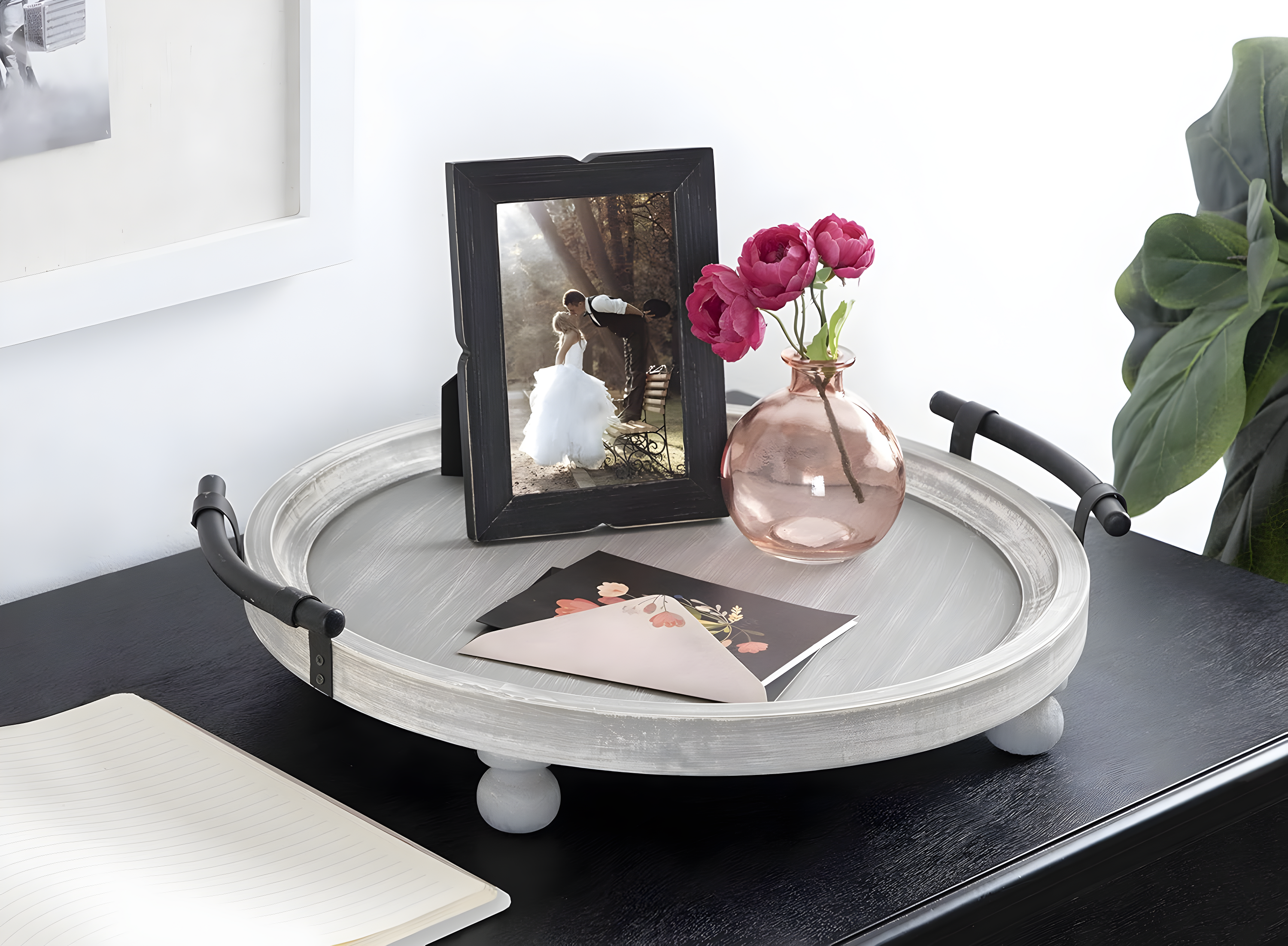 Kelly Clarkson Home Lucia Wood Tray