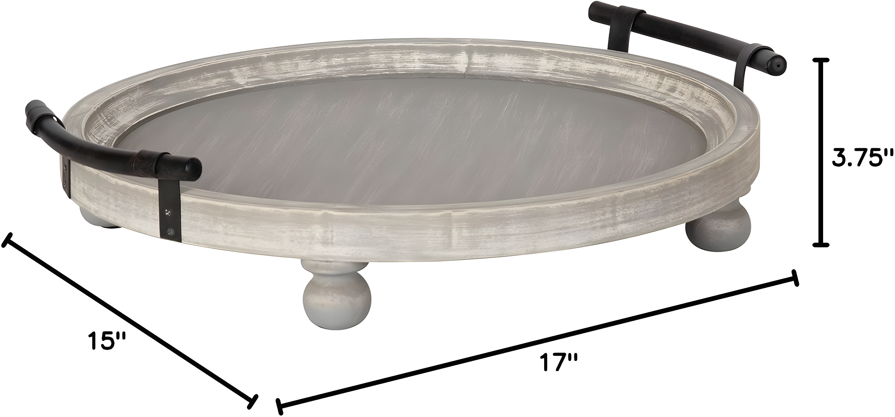 Kelly Clarkson Home Lucia Wood Tray