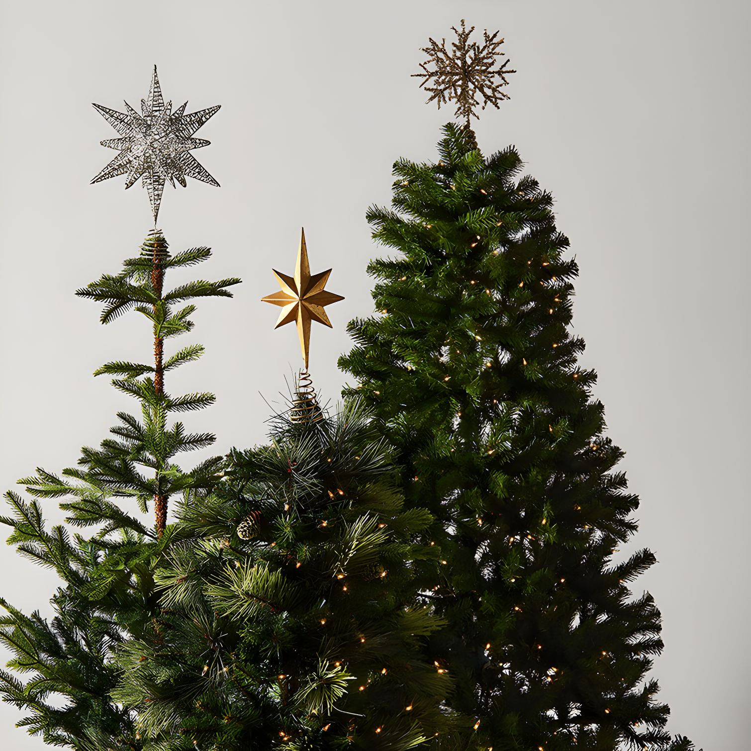 7ft National Christmas Tree Company Pre-Lit Carolina Pine Full Artificial Christmas Tree with 700 Clear Lights