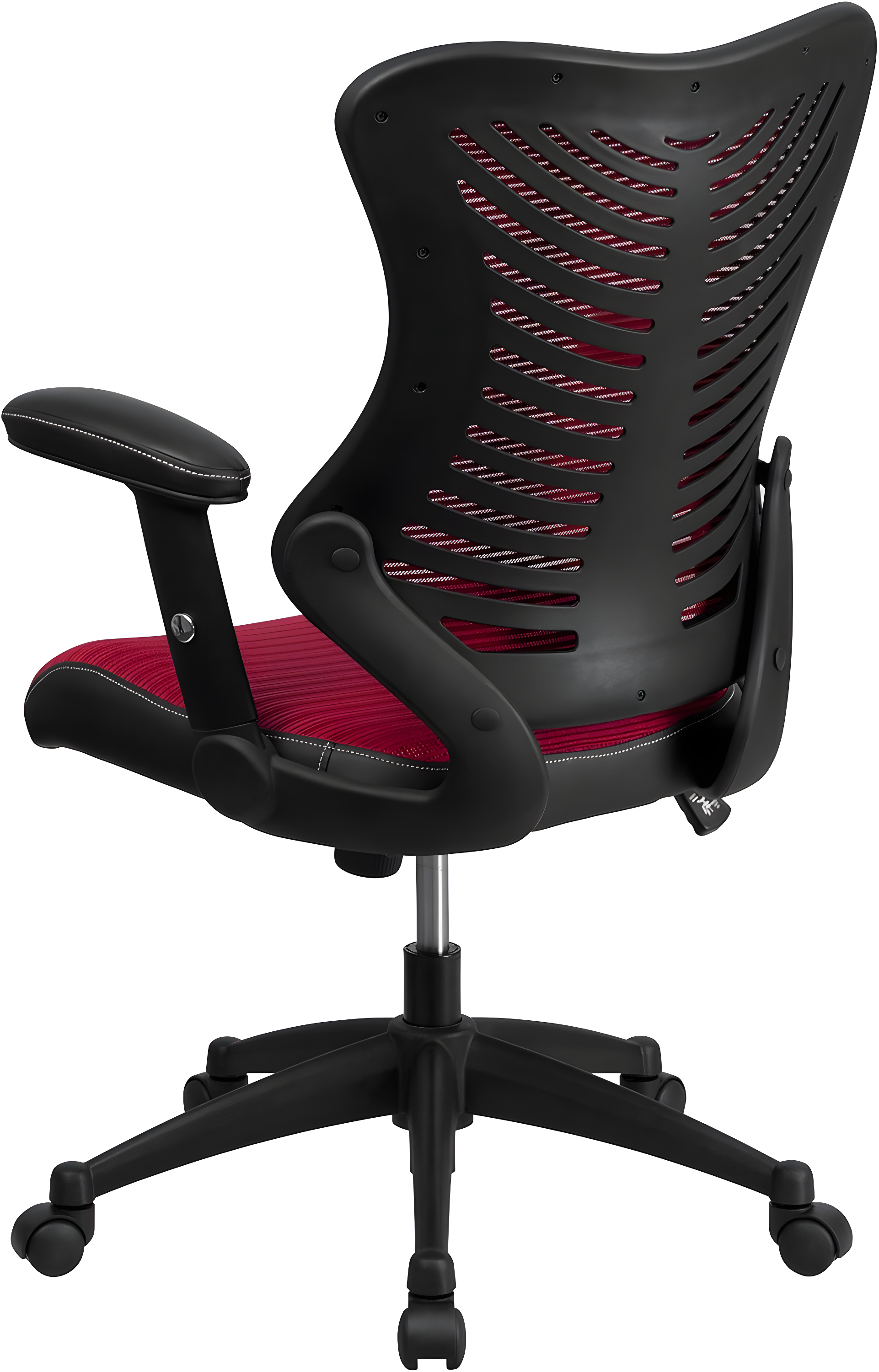 Flash Furniture Siwar High-Back Designer Ergonomic Office Chair with Adjustable Armrests