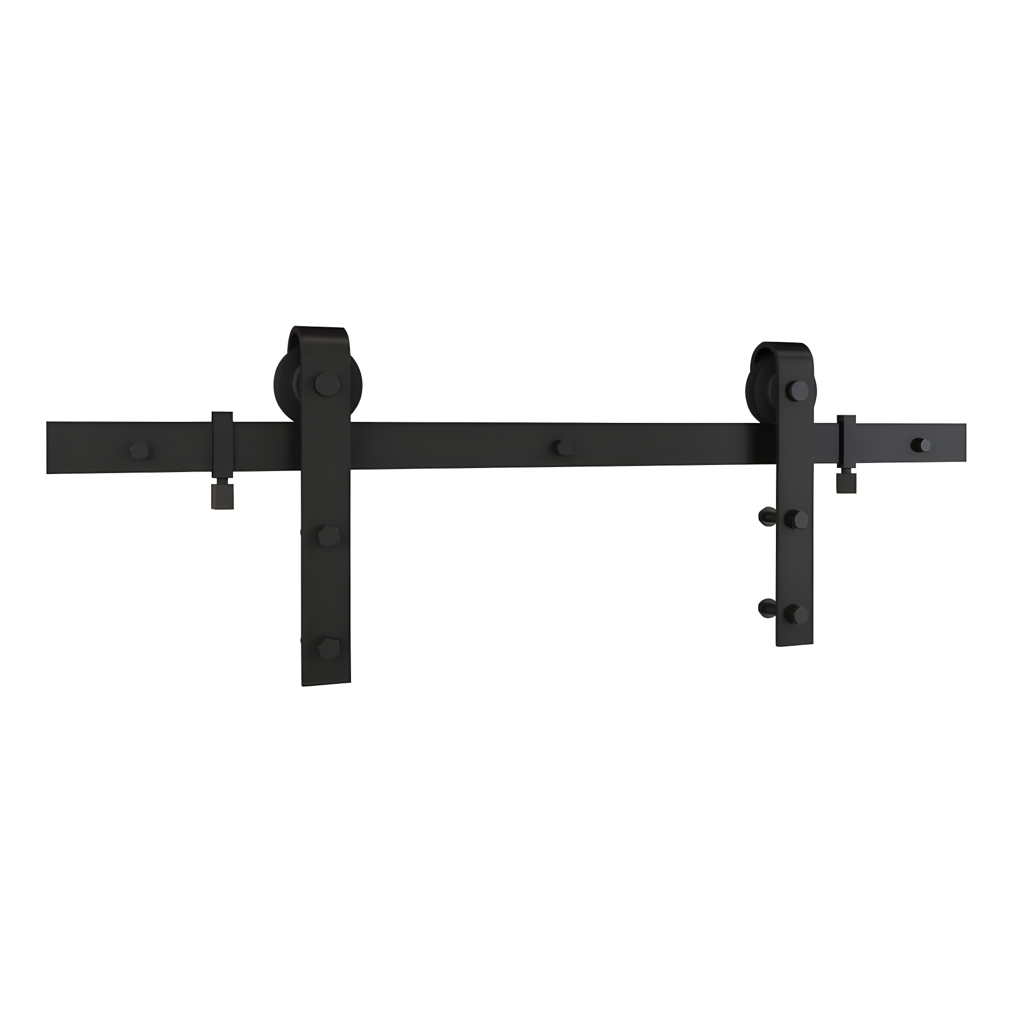 National Hardware Standard Single Barn Door Hardware Kit