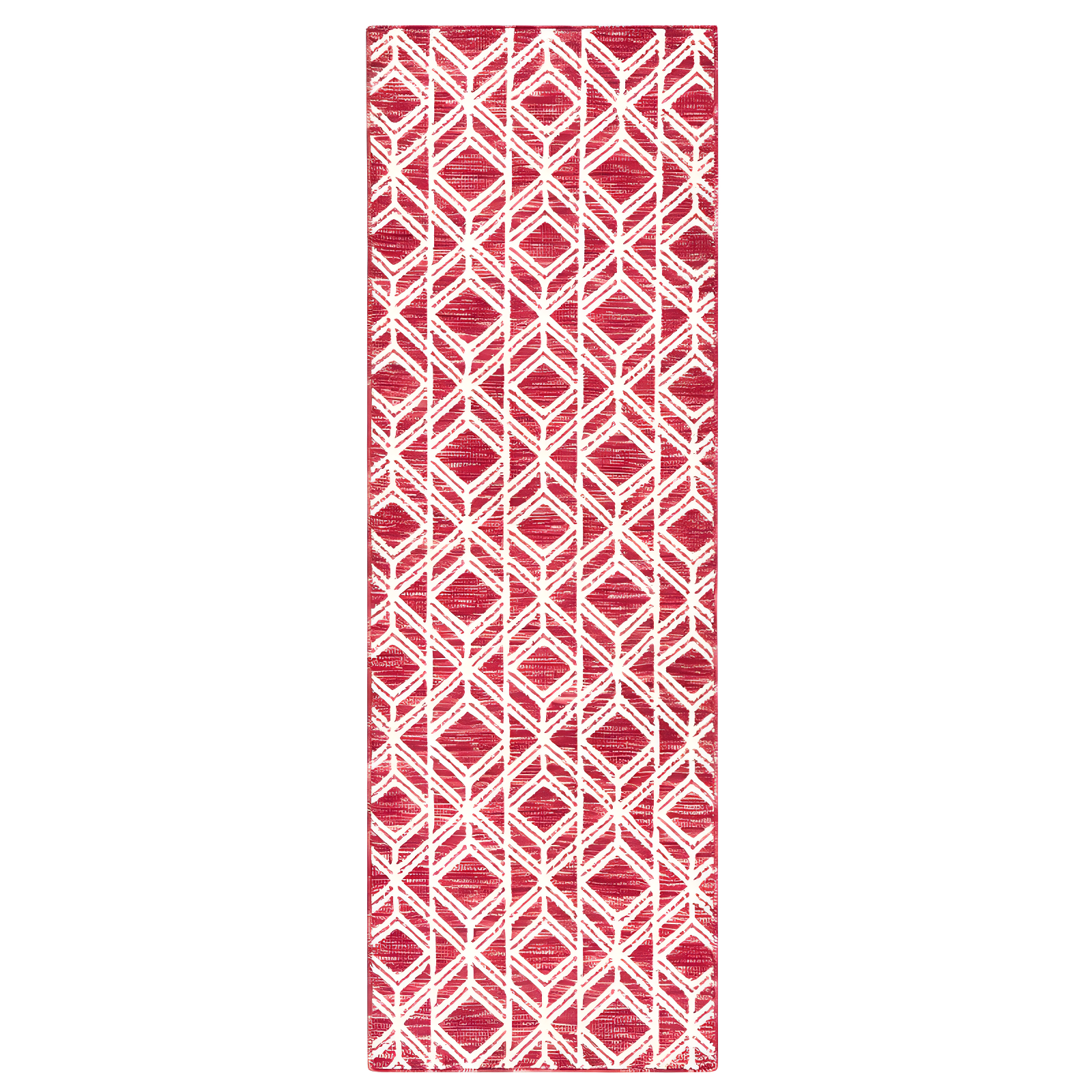 Town & Country Living TOWN & COUNTRY EVERYDAY Walker Modern Diamond Everwash Non-Slip Backing Kitchen Mat