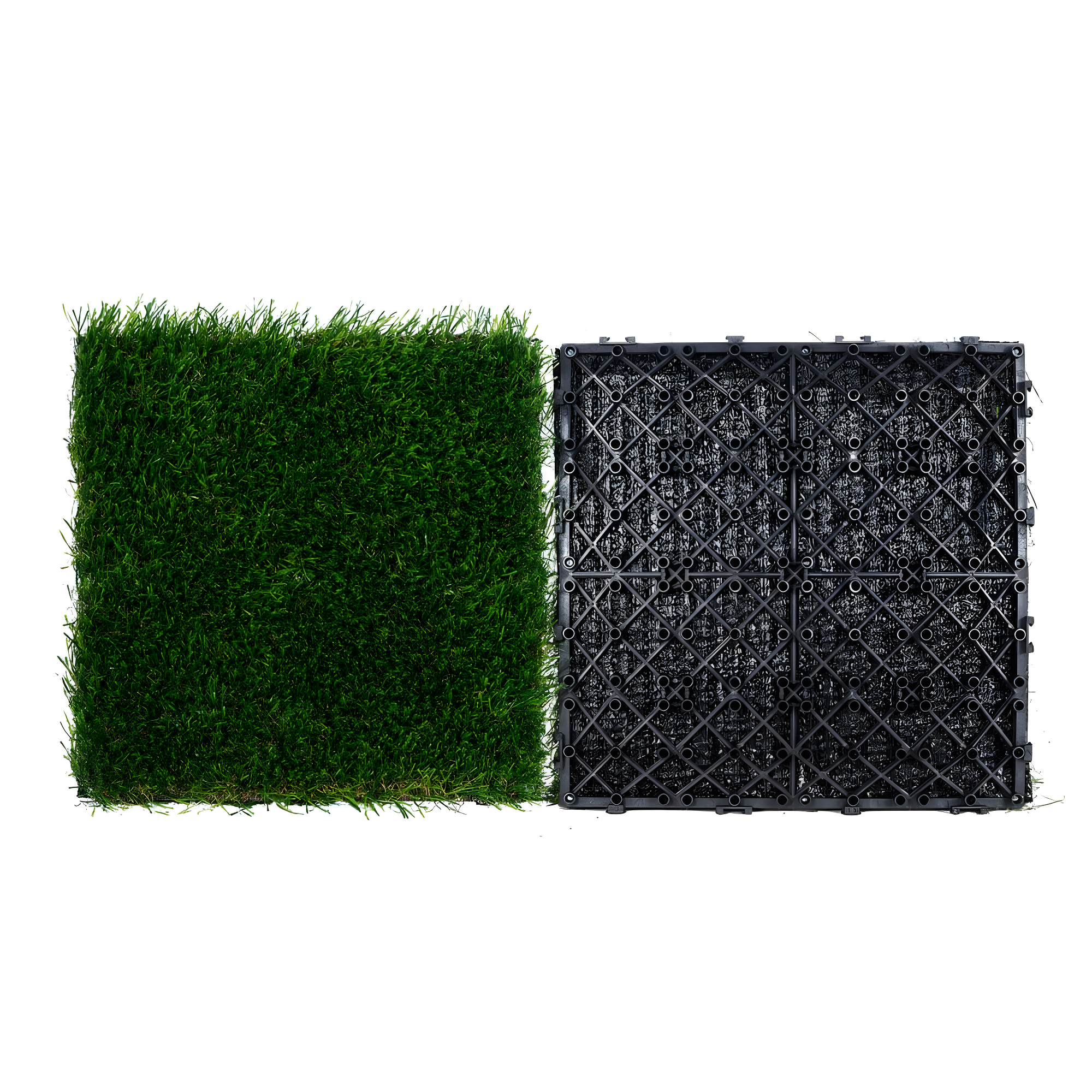 VEVOR 12" x 12" Artificial Grass Turf Panels (Set of 9)