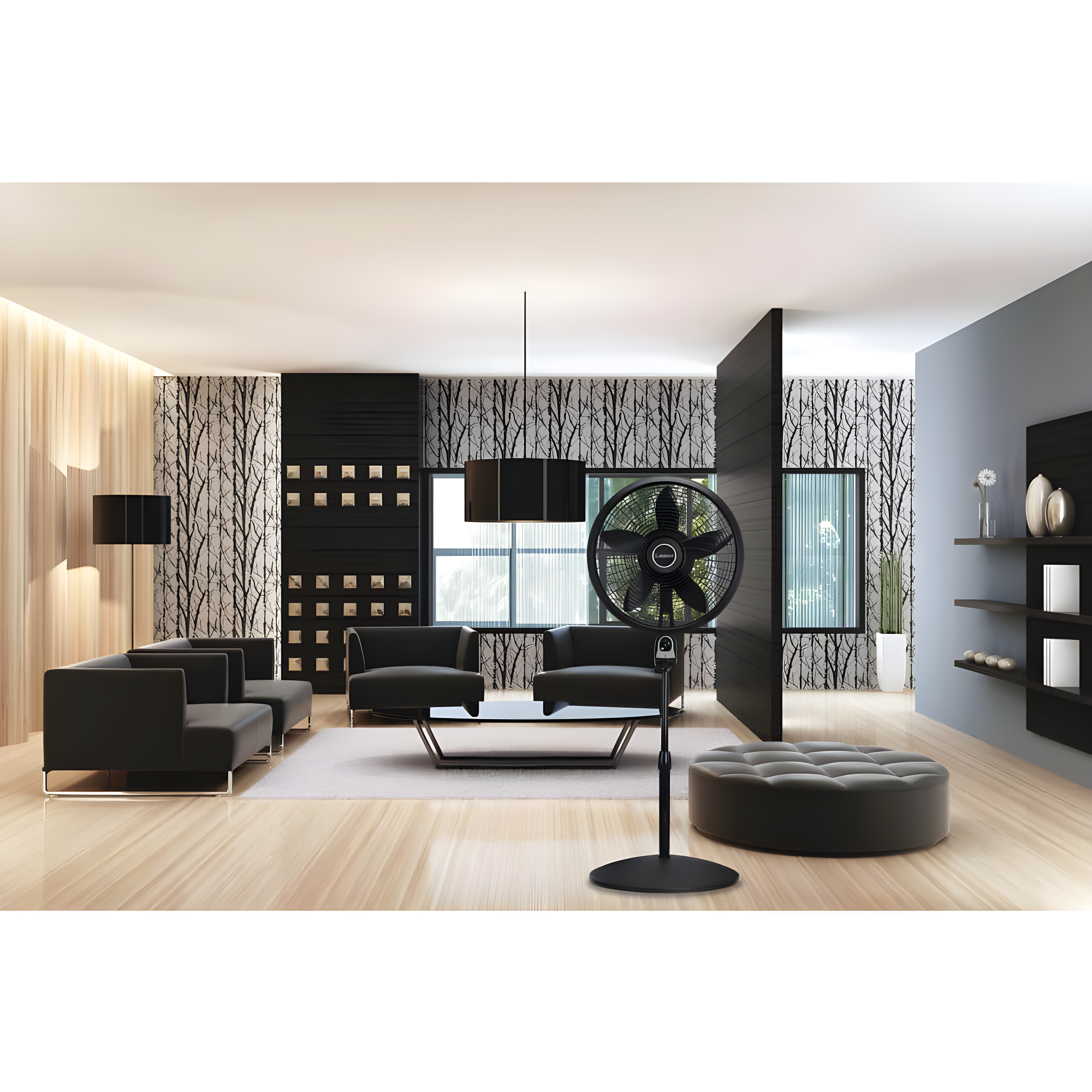 16" Oscillating Standing Fan