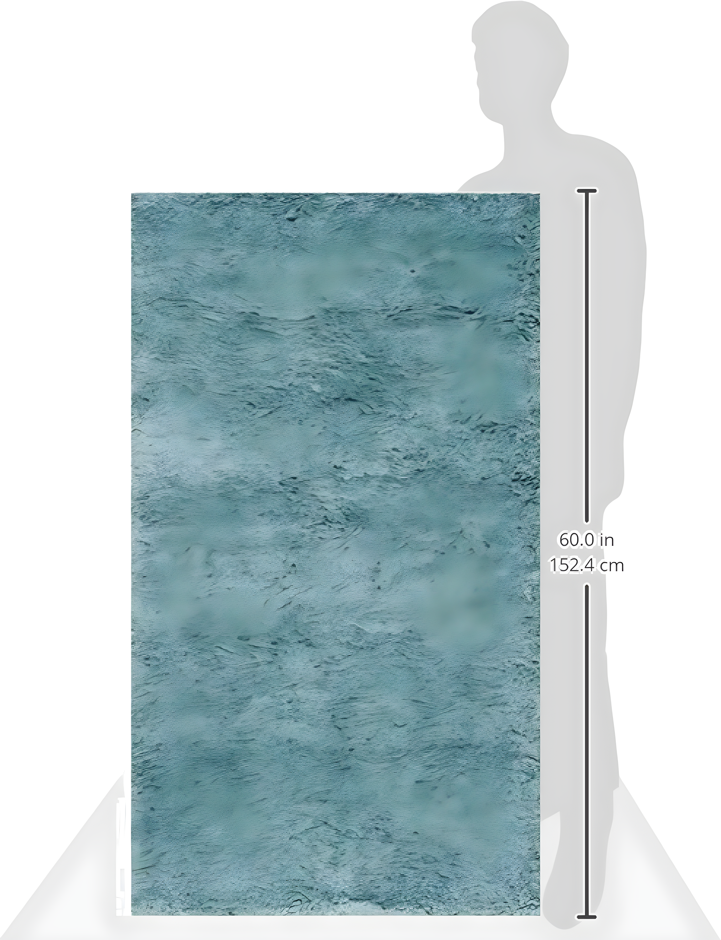 Shag SG151 Power Loomed Indoor Accent Rug - Light Blue - 2'3"x5' - Safavieh.