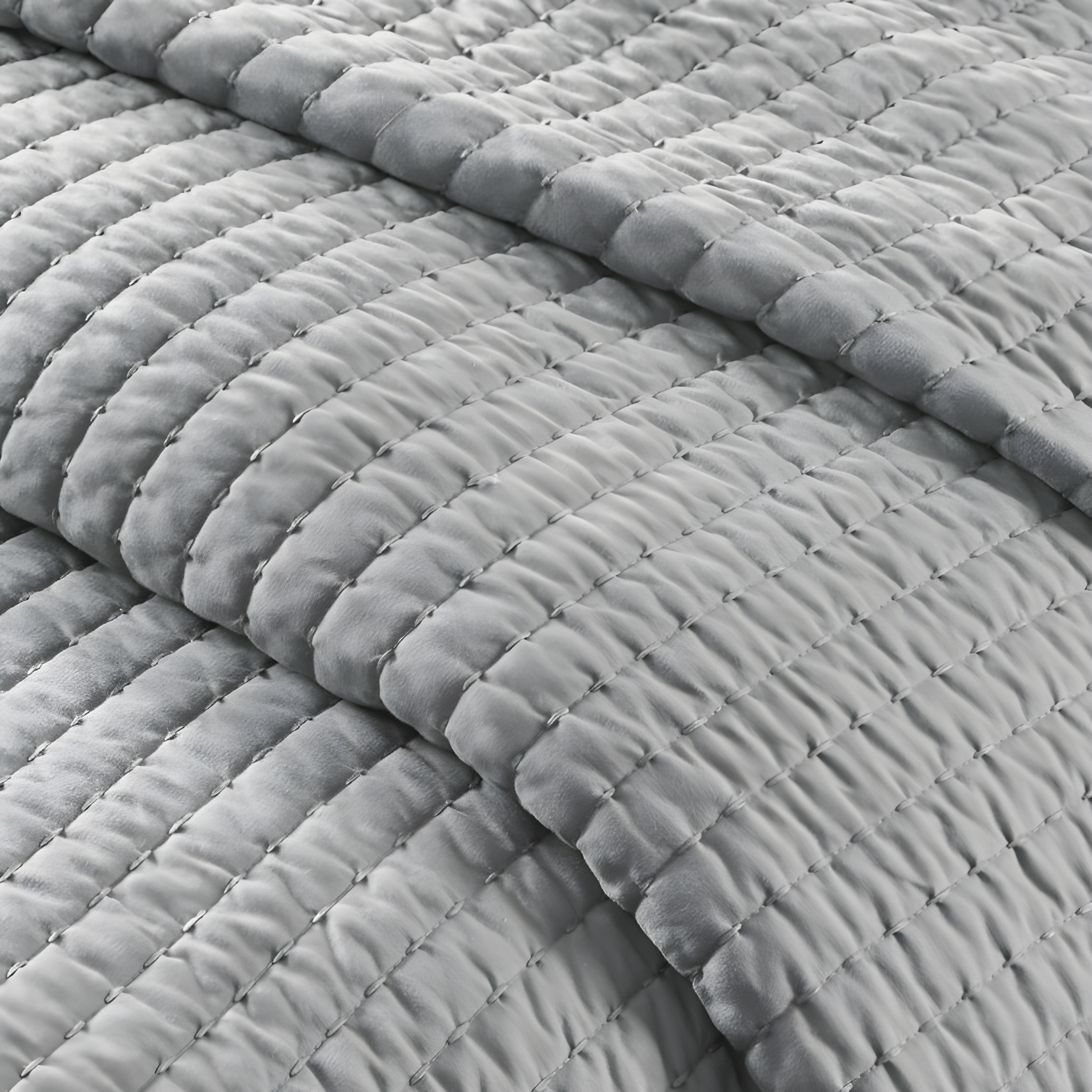 Barwick Reversible Solid 3 Piece Quilt Set