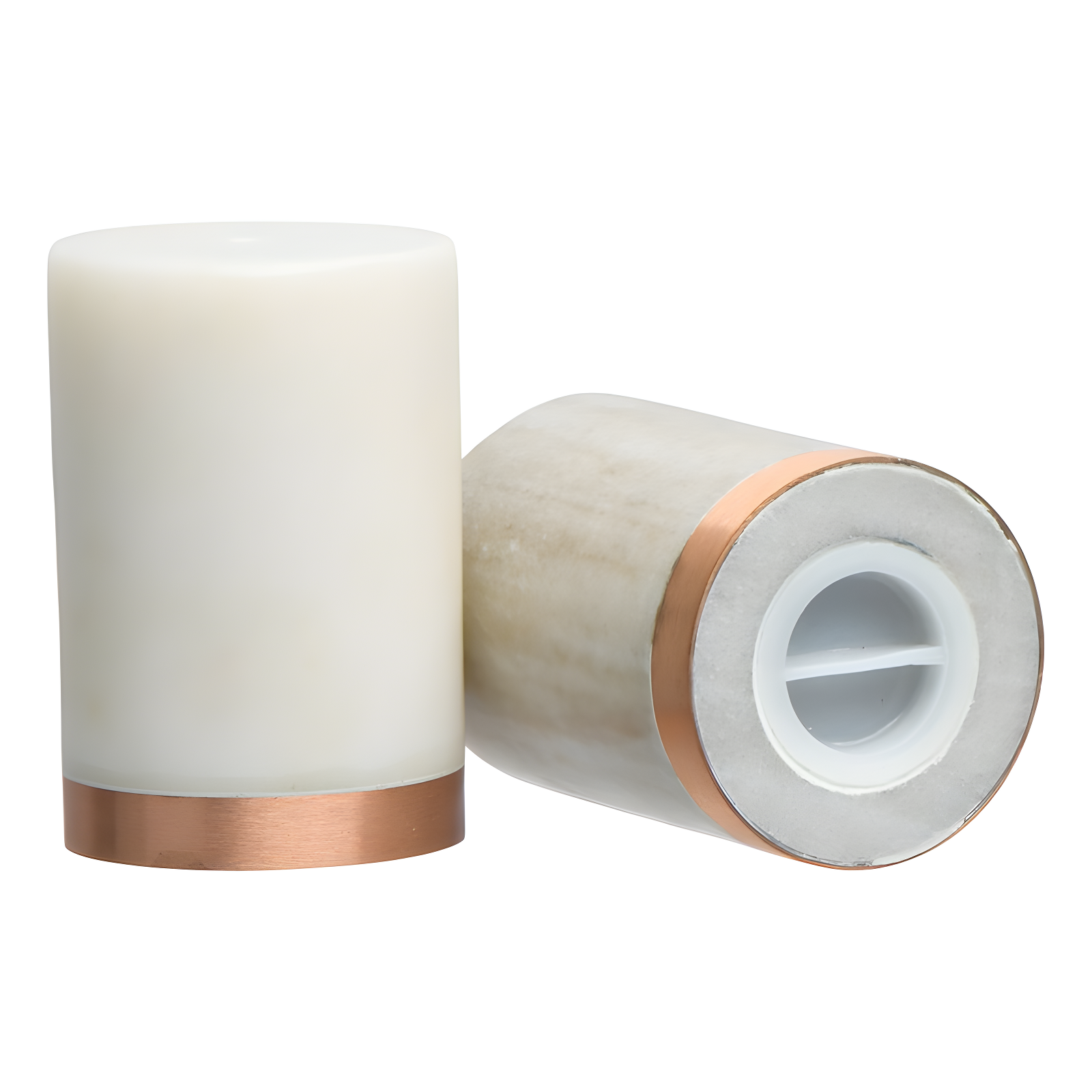 Creative Co-Op Marble Salt and Pepper Shaker Set & Reviews | Joss & Main