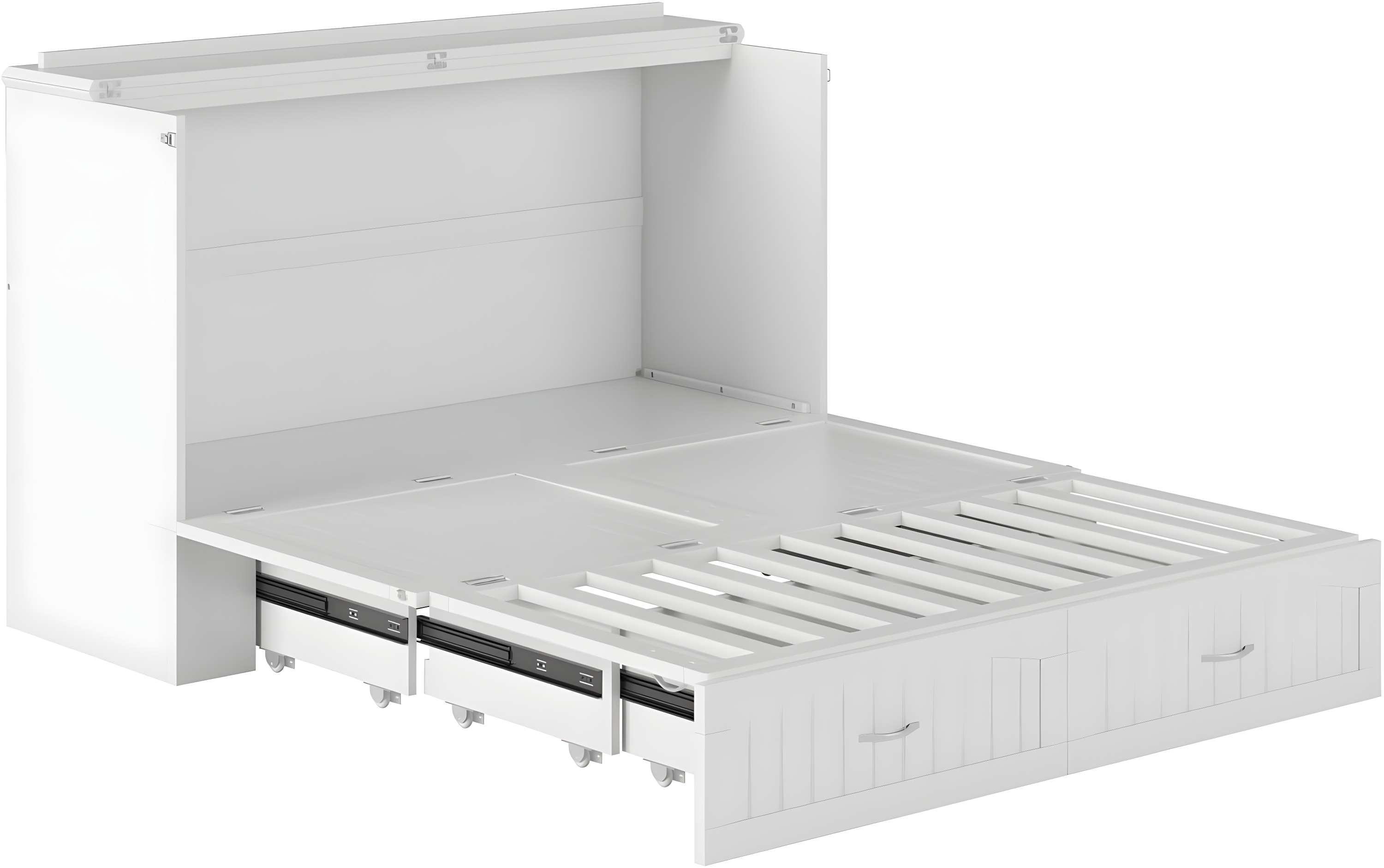Southampton Murphy Bed Chest with USB Turbo Charger - AFI