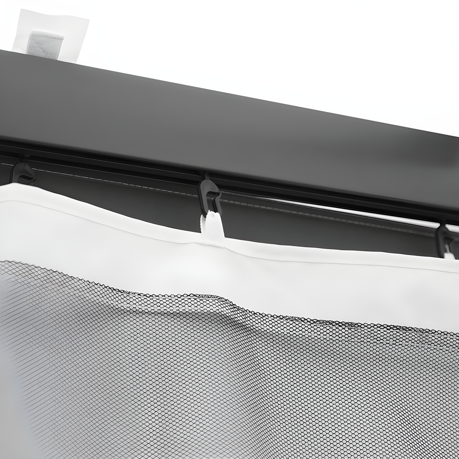 Outsunny Outsunny Universal Replacement Mesh Sidewall Netting for Patio Gazebos and Canopy Tents with Zippers, Sidewall Only, Cream