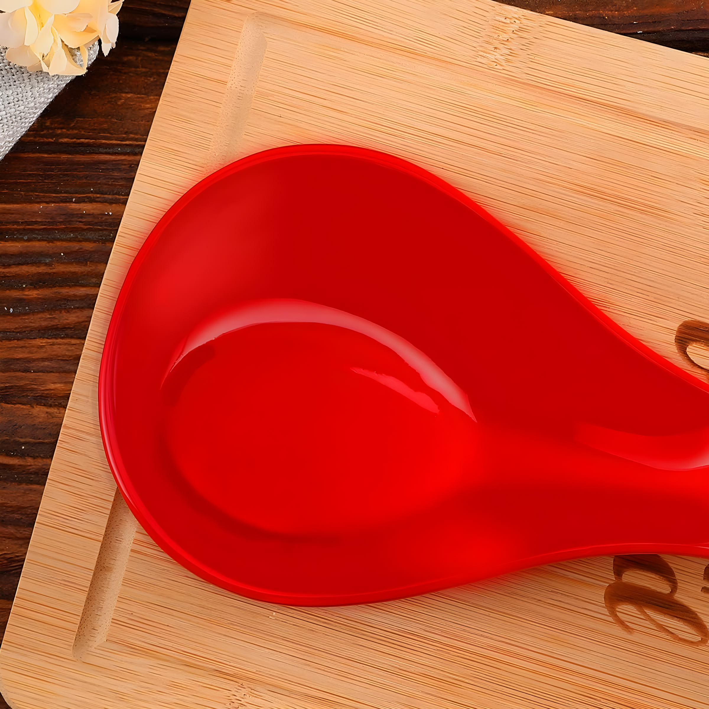 Red Barrel Studio® Newmont Ceramic / Porcelain Oval Spoon Rest
