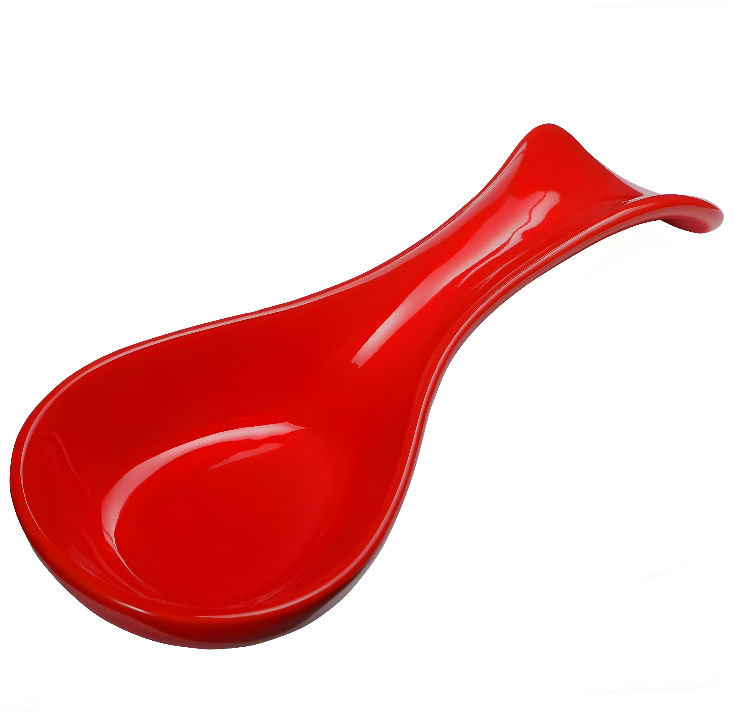 Red Barrel Studio® Newmont Ceramic / Porcelain Oval Spoon Rest