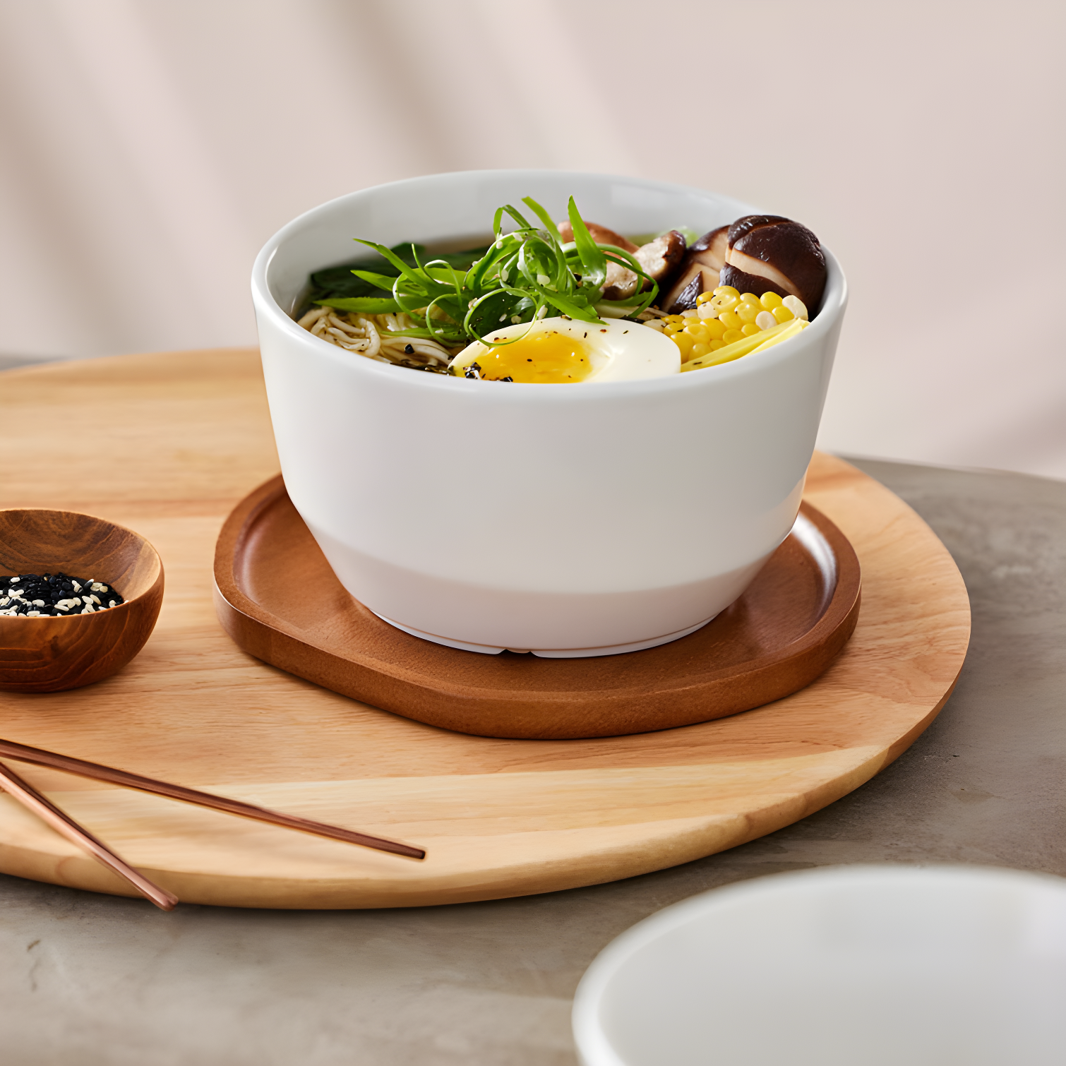 Austin Libbey 28-Ounce Porcelain Soup Salad Bowl, Set Of 4