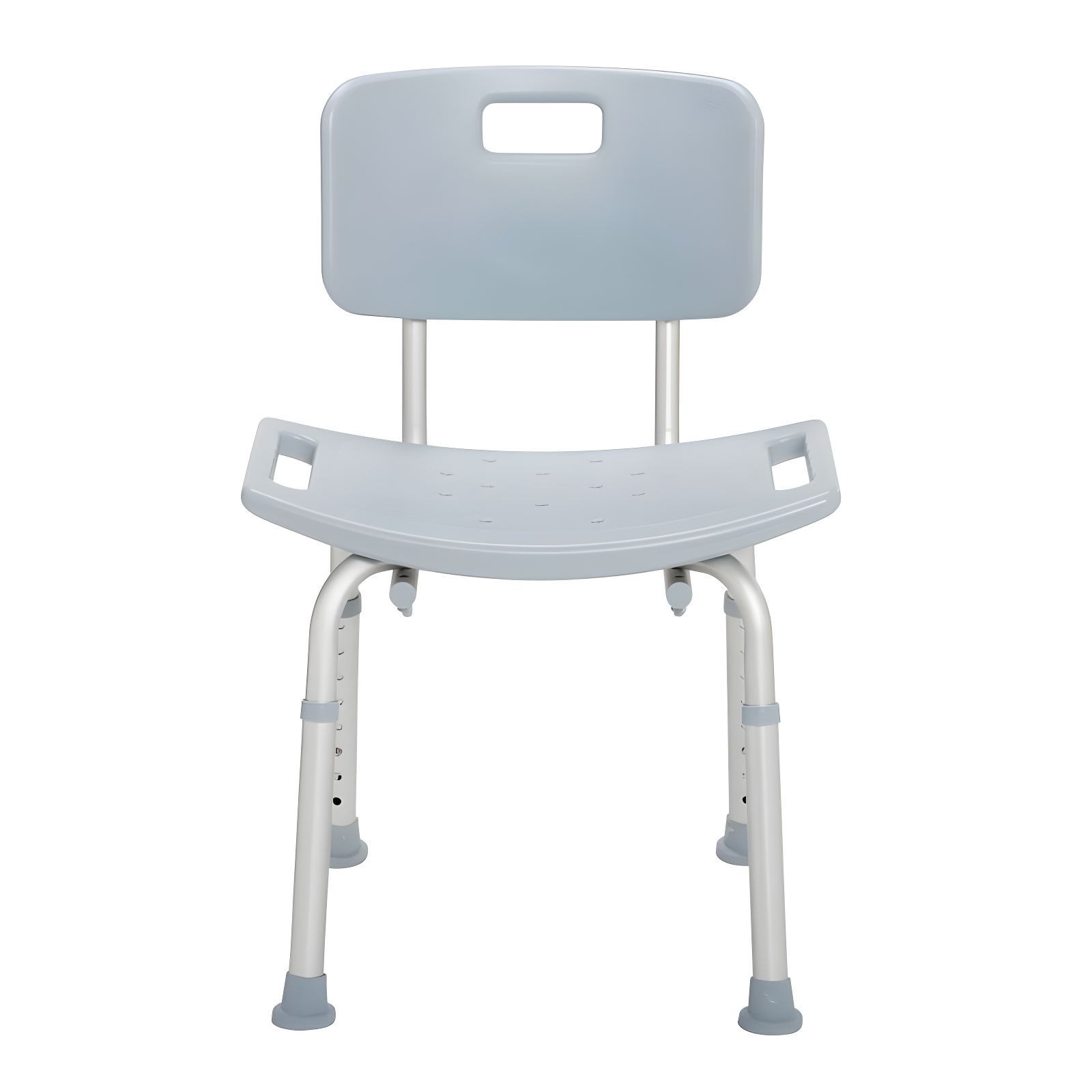 Drive Medical Bathroom Safety Shower Tub Bench Chair with Back, Gray