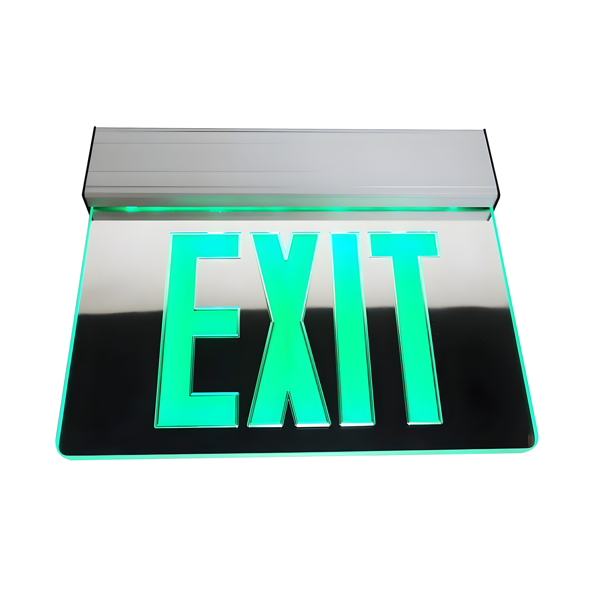 NICOR Lighting Recessed Edge-Lit LED Exit Sign | Wayfair