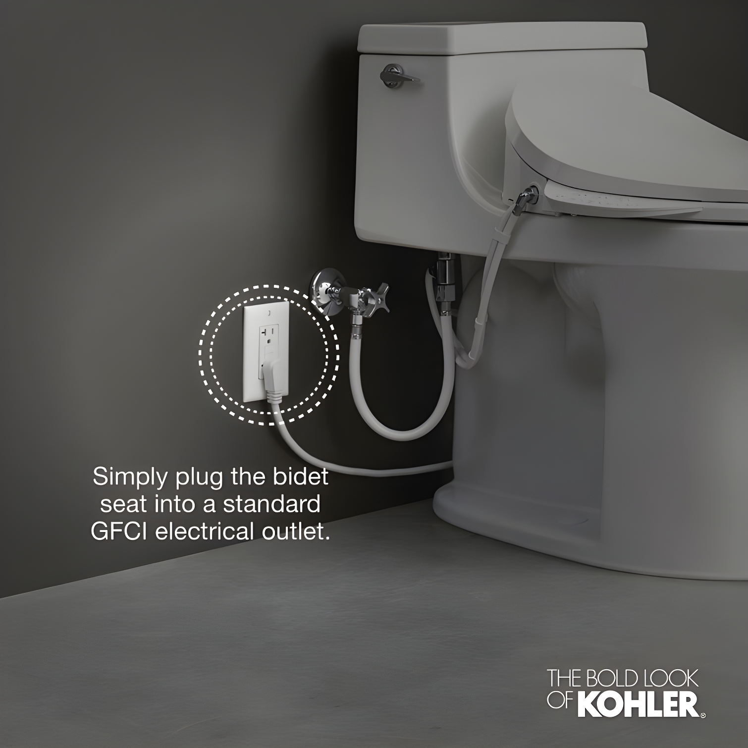 Purewash E580 Elongated Bidet Toilet Seat