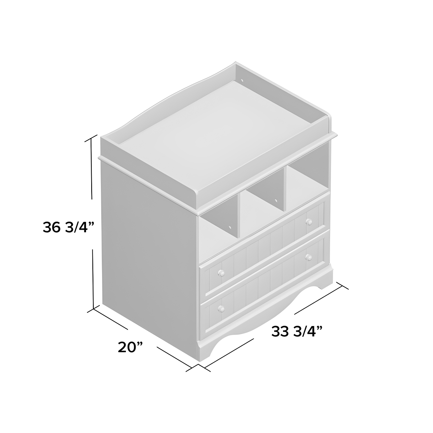 Savannah Changing Table Dresser
