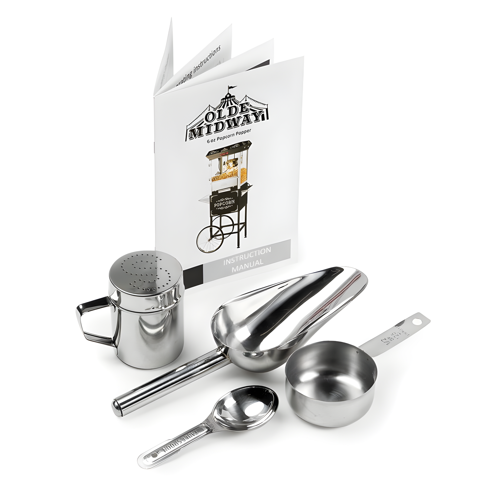 Olde Midway Olde Midway 6 Oz. Popcorn Machine Stand / Cart