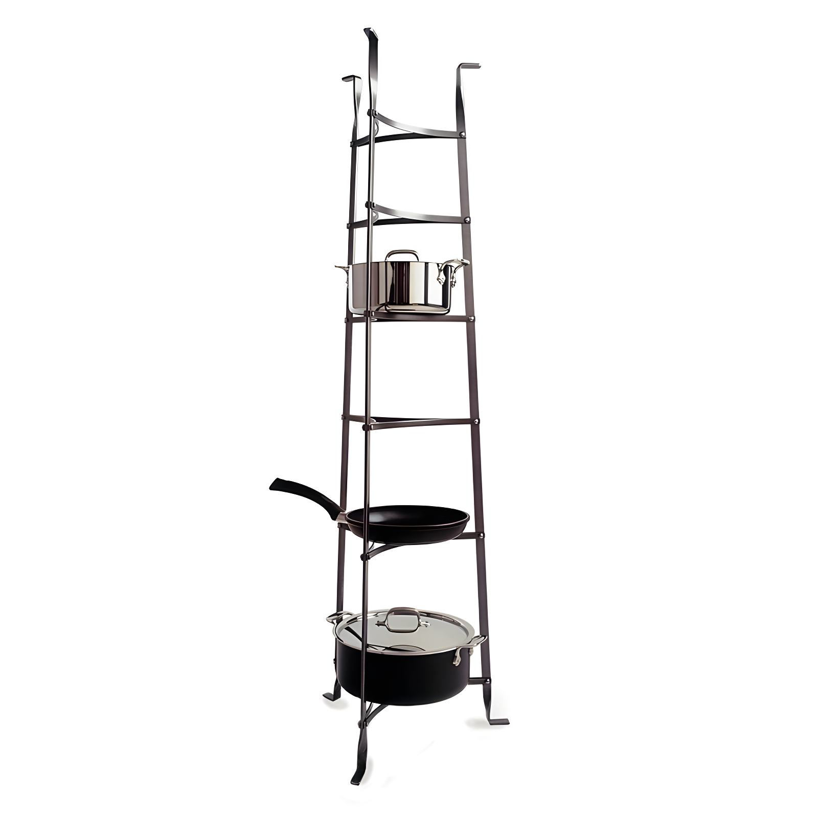 Enclume Handcrafted 6-Tier Gourmet Cookware Stand (Unassembled)