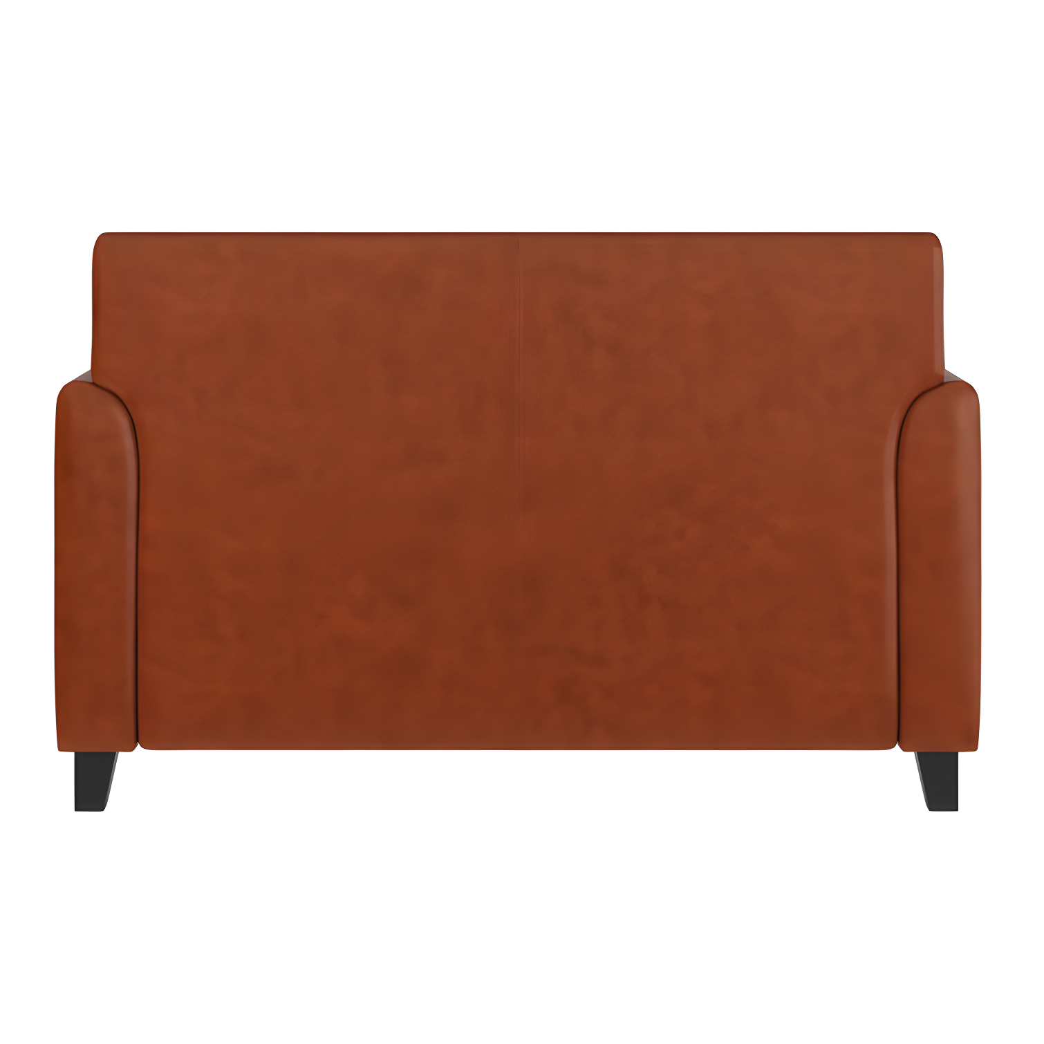 Hercules Junkersfeld 52" Modern LeatherSoft Upholstered Reception Loveseat