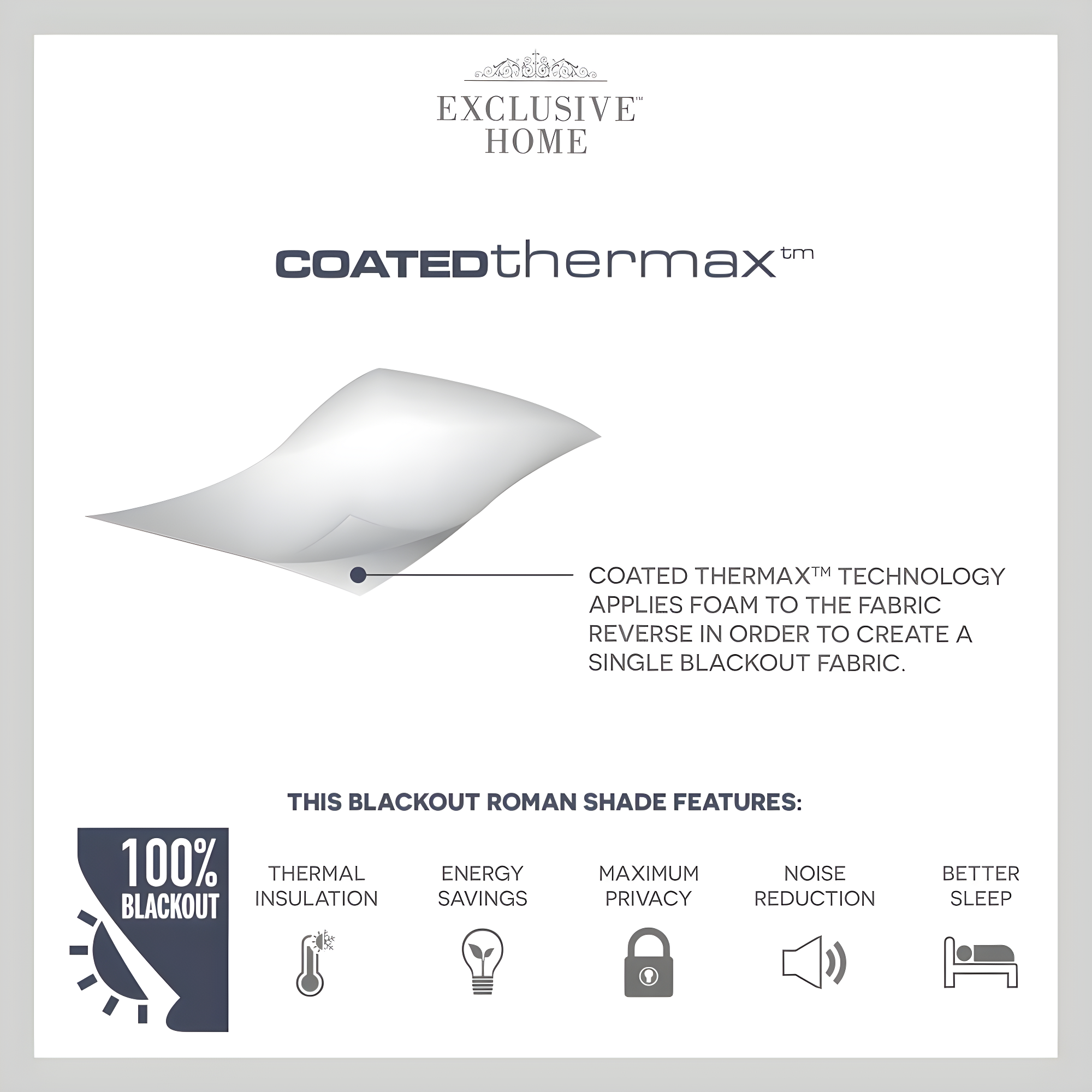 Amalgamated Textiles Blackout Roman Shade