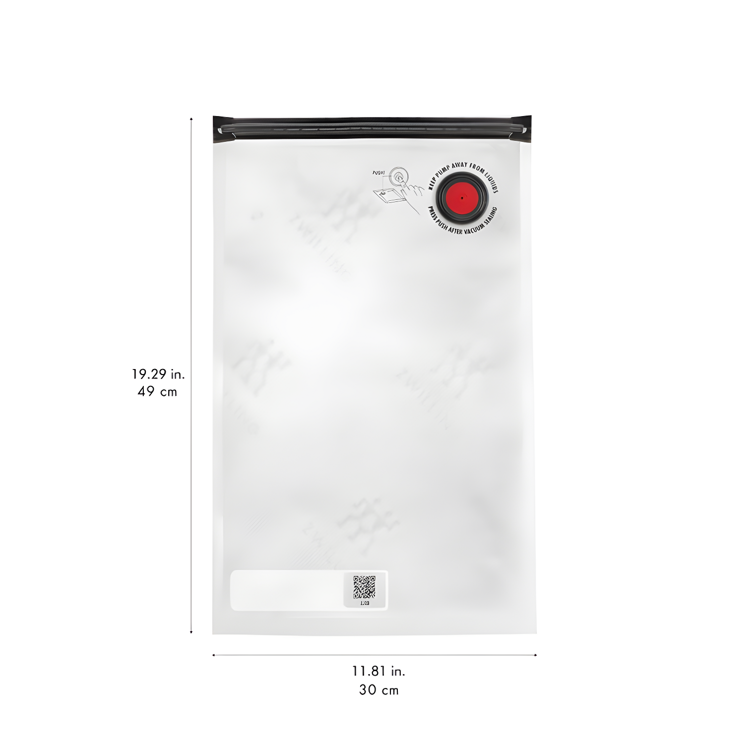 ZWILLING J.A. Henckels ZWILLING Fresh & Save Large Vacuum Sealer Bags, 2 1/4 Gallon, Reusable Sous Vide Bags, Meal Prep (Set of 3)