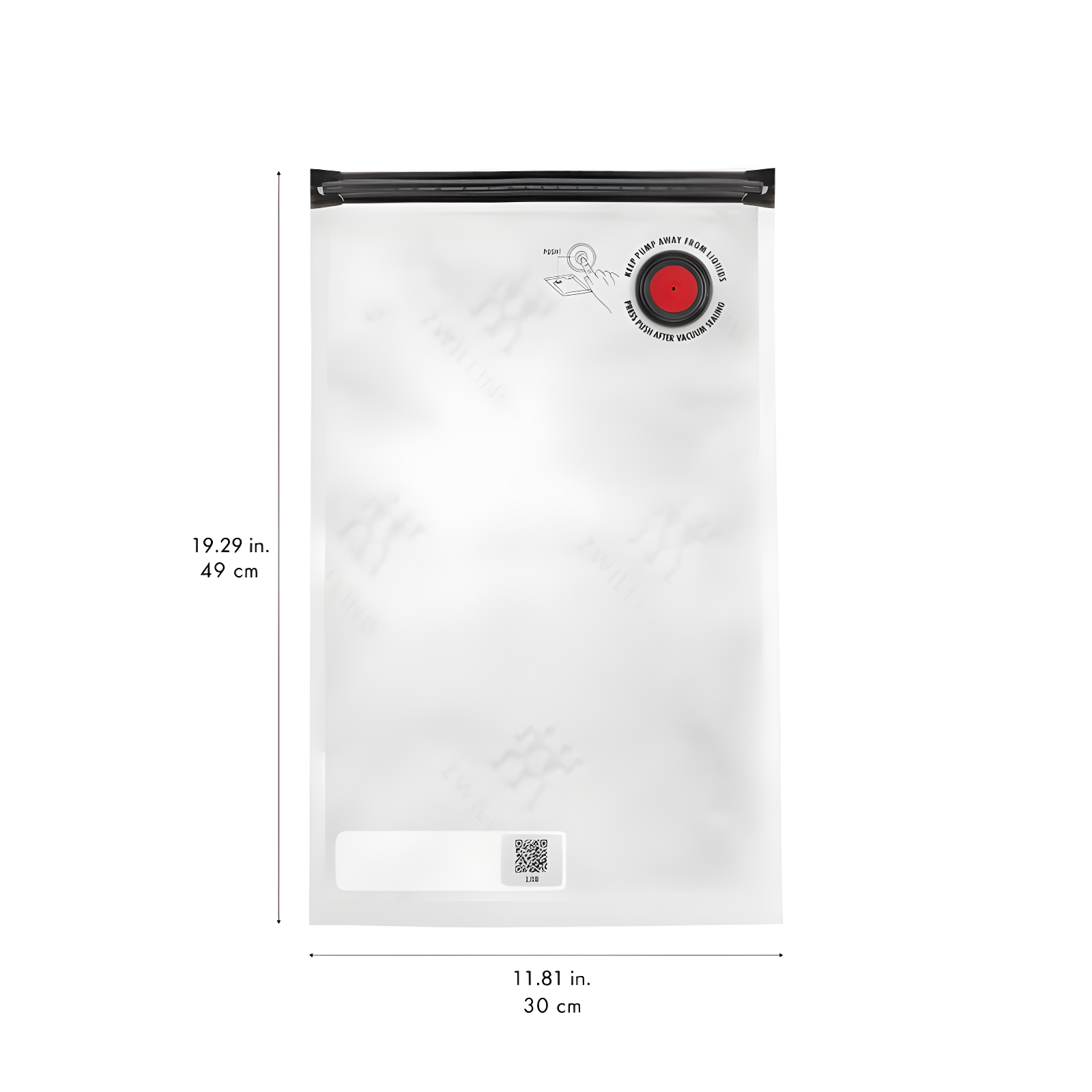 ZWILLING J.A. Henckels ZWILLING Fresh & Save Large Vacuum Sealer Bags, 2 1/4 Gallon, Reusable Sous Vide Bags, Meal Prep (Set of 3)