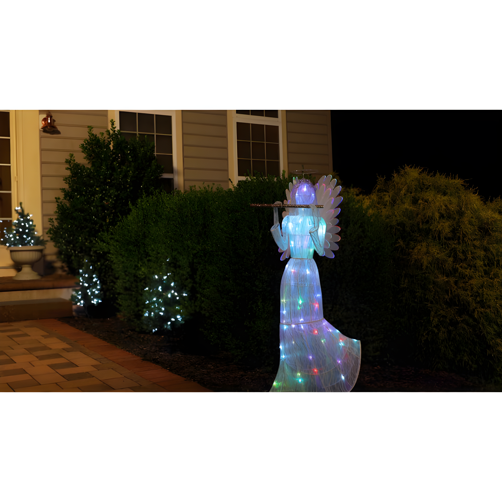 Mr. Christmas 3' Outdoor Animated Fiber-Optic Angel