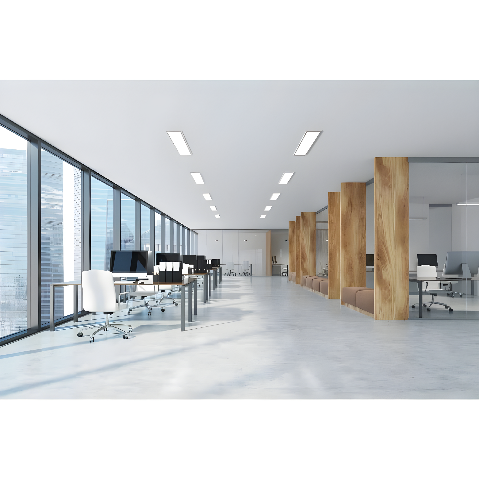 Dimmable Square Flat Panel Ceiling Light