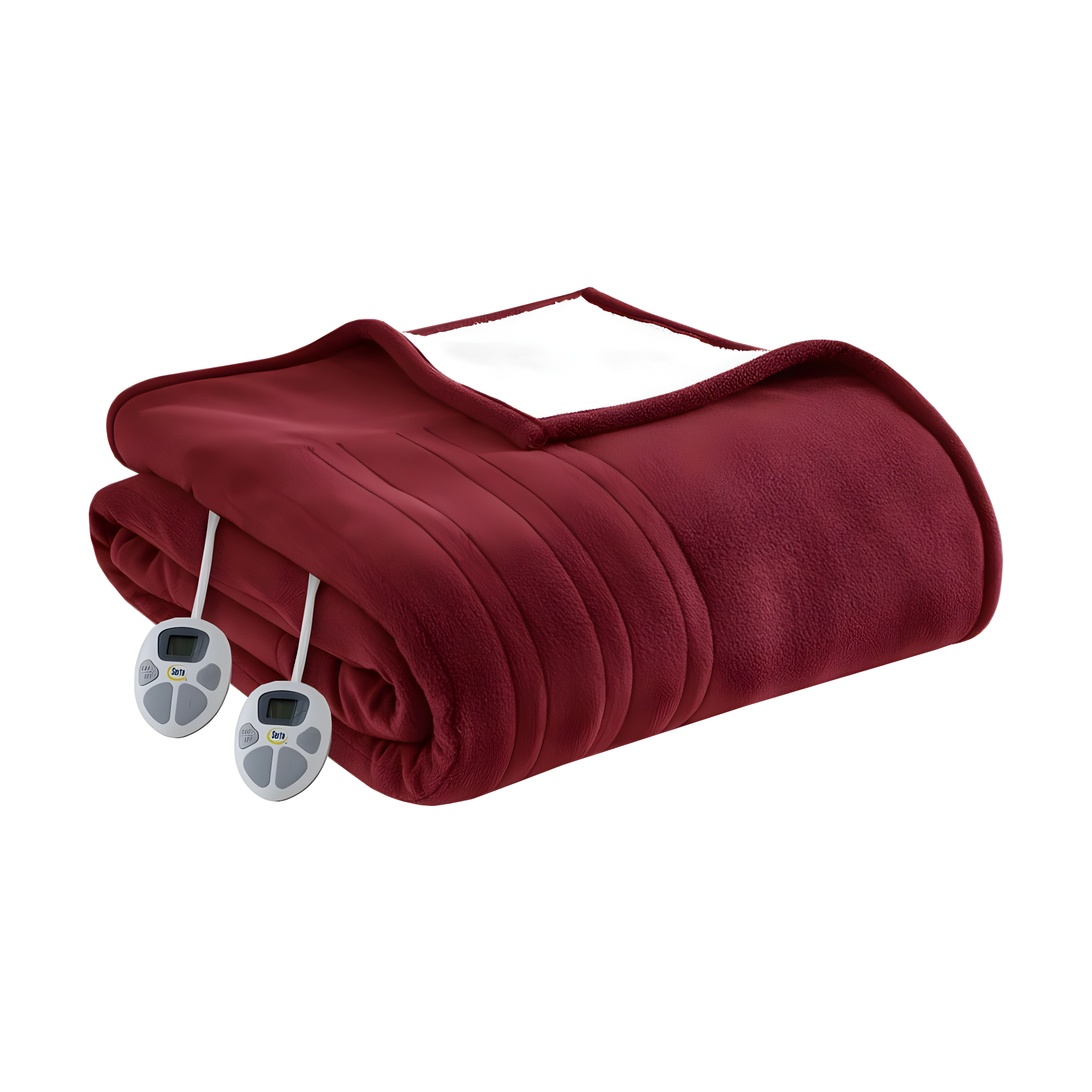 Serta Serta Fleece to Sherpa Heated Blanket