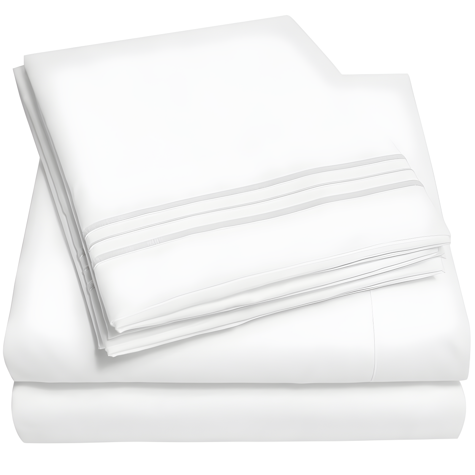 Sweet Home Collection 18-24" Extra Deep Pocket Ultra Soft Microfiber Solid Sheet Set