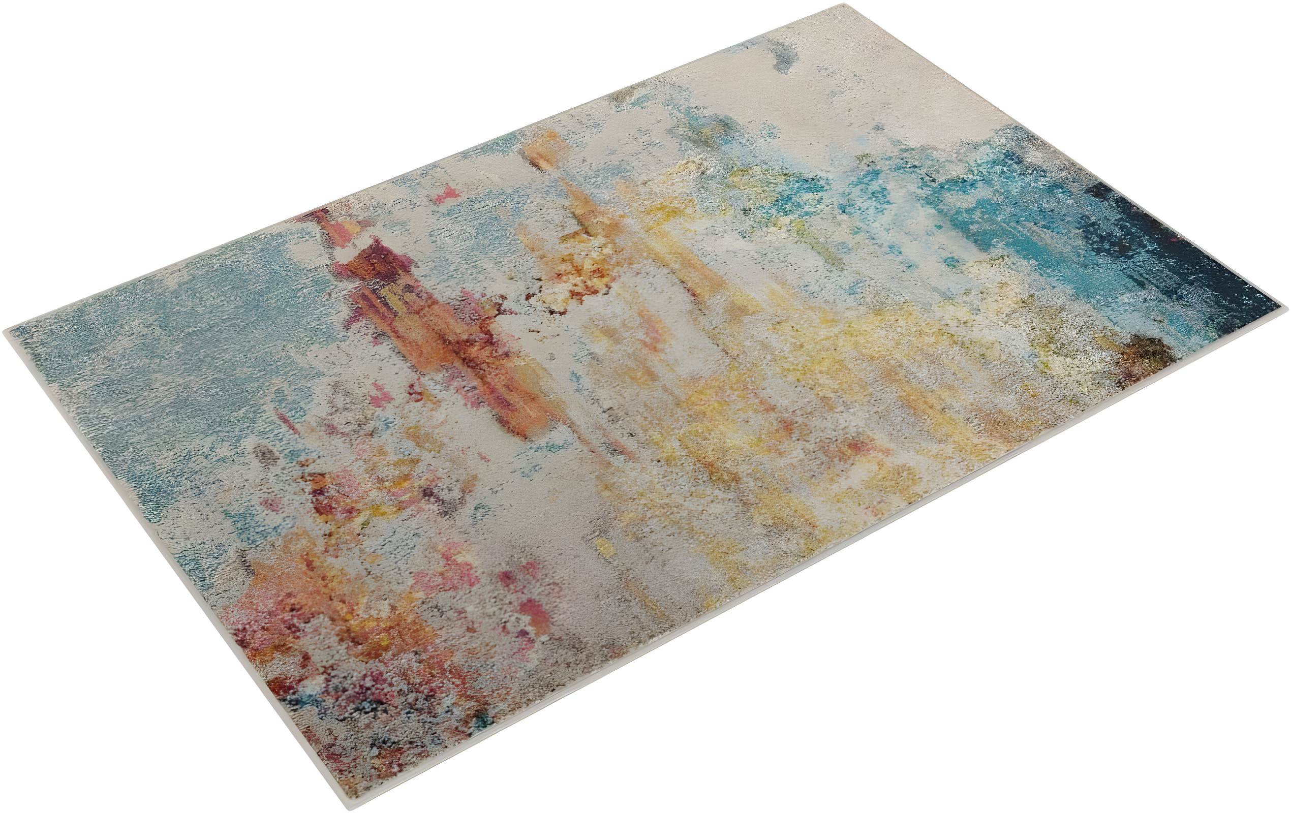 Nourison Celestial CES02 Sealife Indoor Area Rug 3'11" x 5'11"
