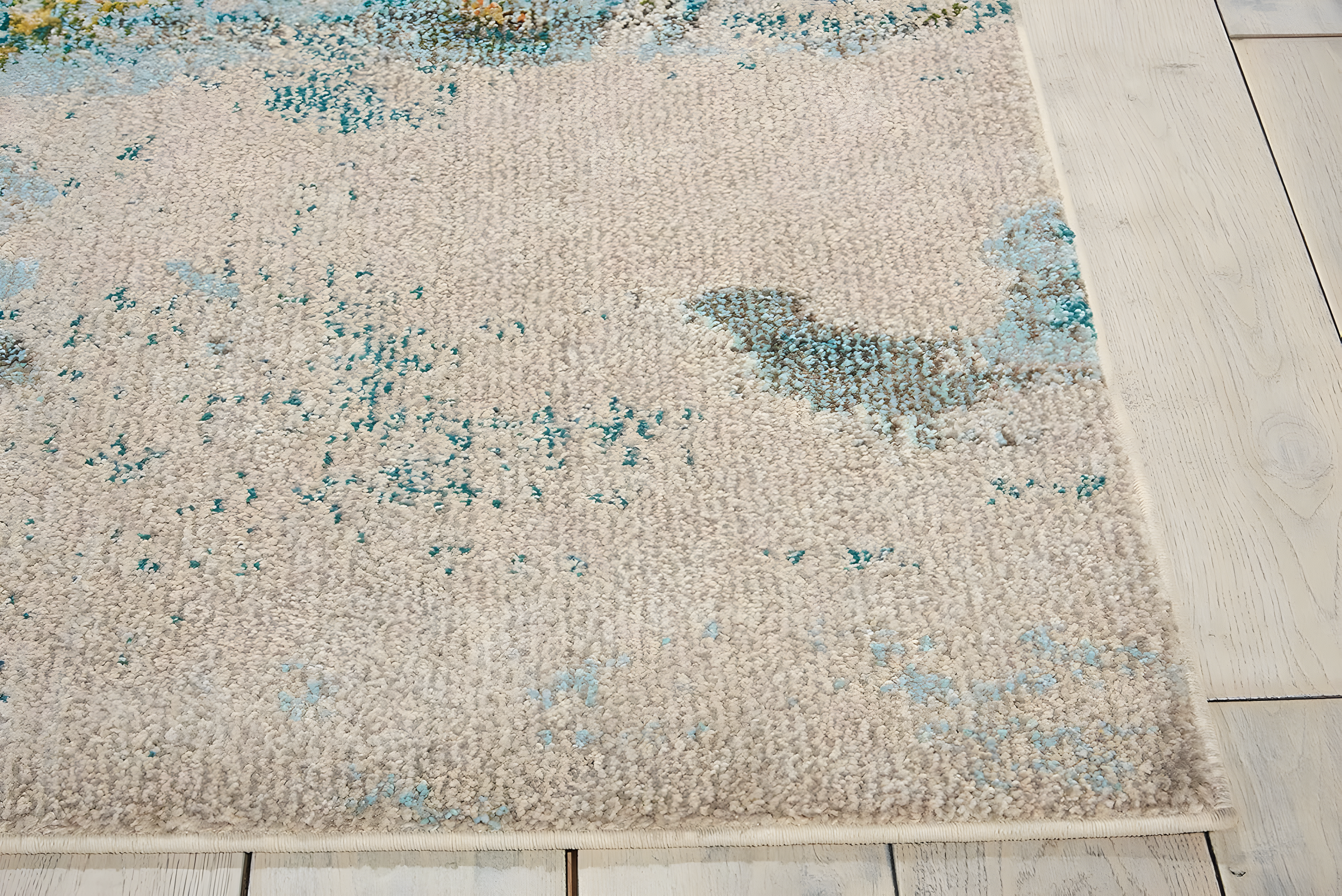 Nourison Celestial CES02 Sealife Indoor Area Rug 3'11" x 5'11"