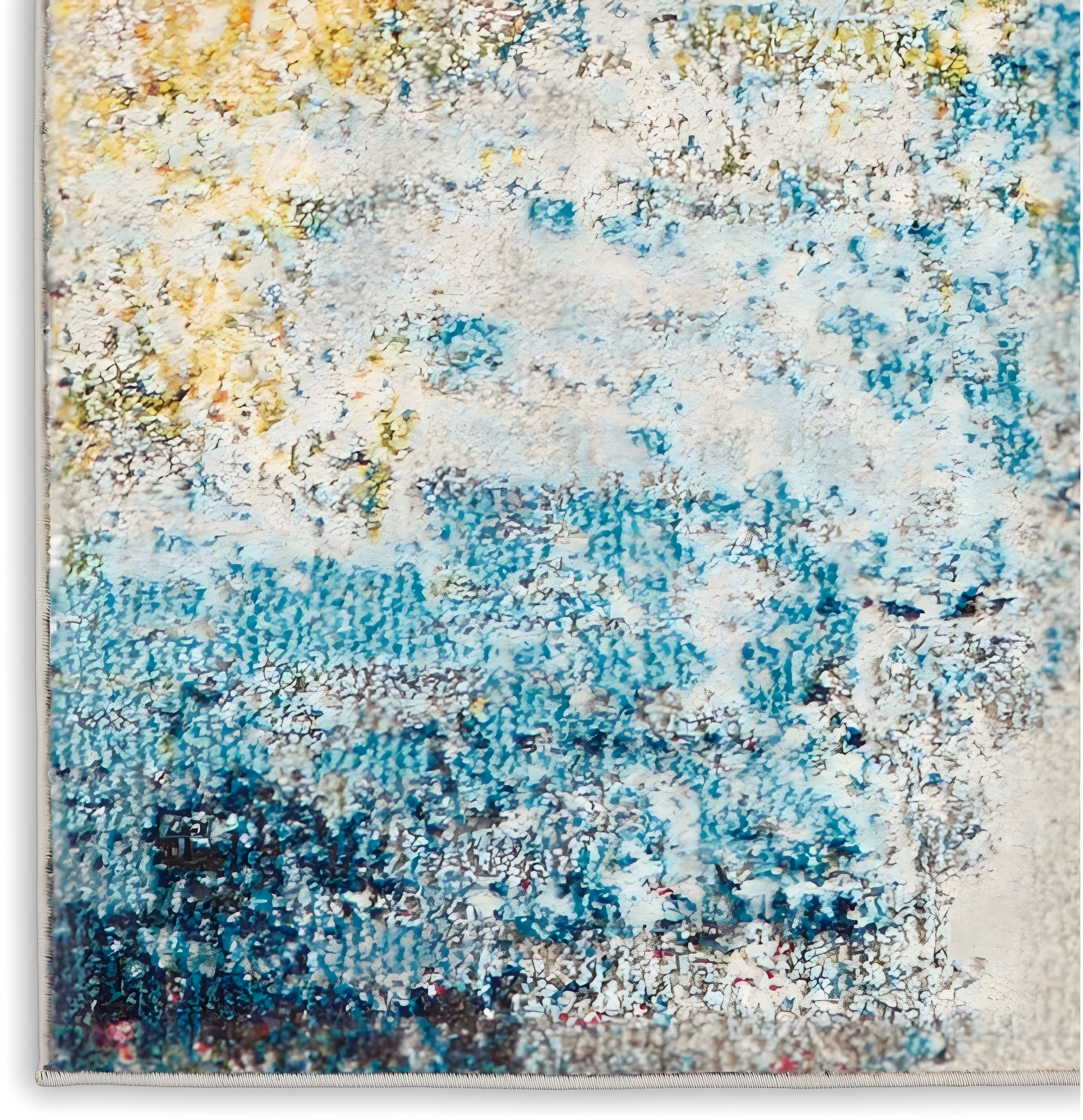 Nourison Celestial CES02 Sealife Indoor Area Rug 3'11" x 5'11"