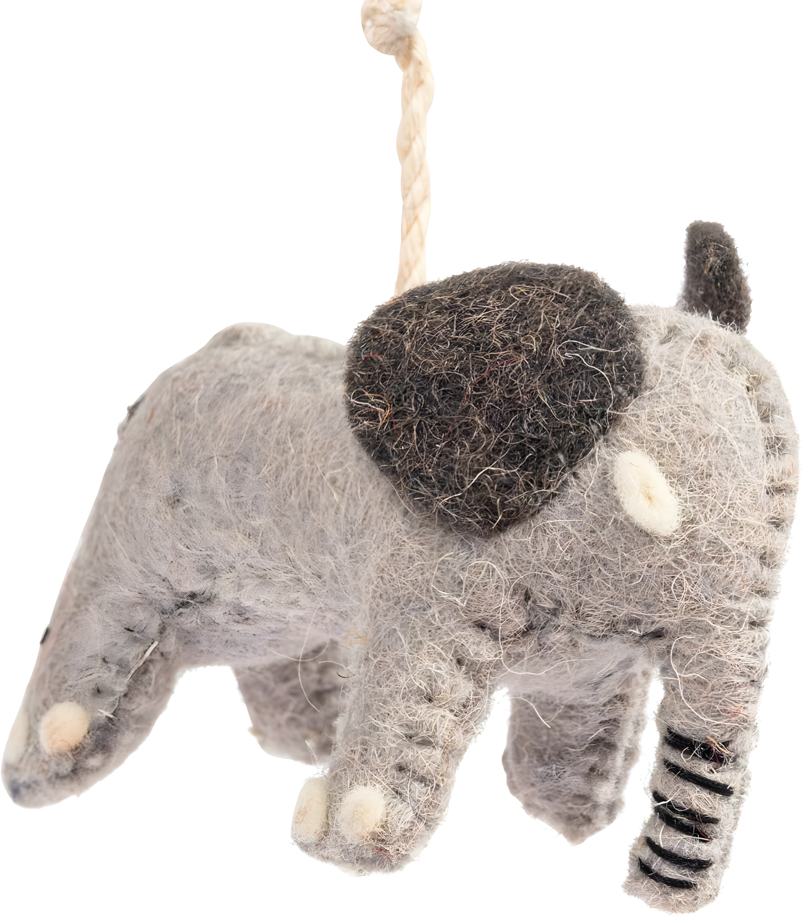 Bloomingville Multicolor Wool Felt Animal Shaped Garland