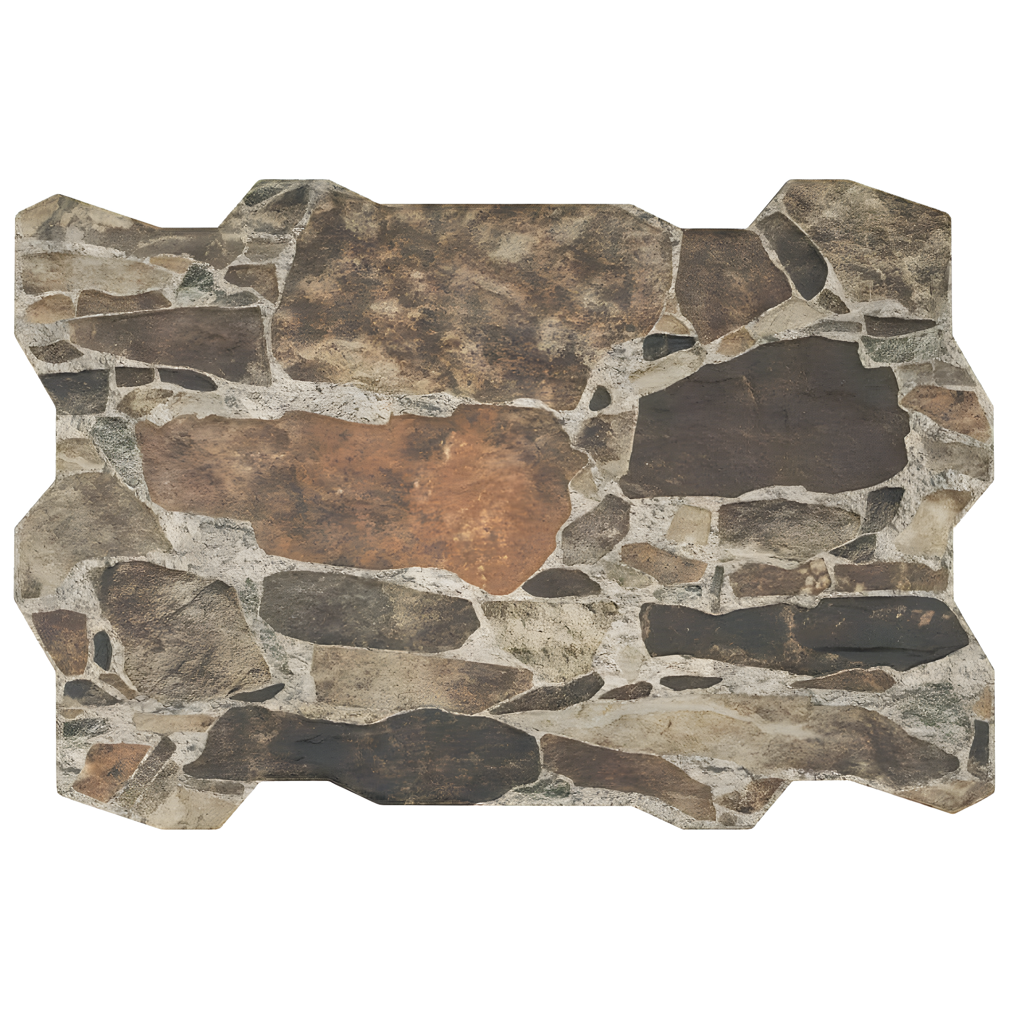 Rambla 15" x 23" Porcelain Stone Look Wall & Floor Tile