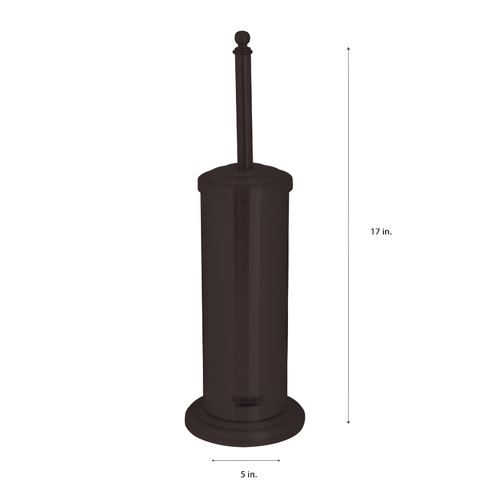 Bath Bliss Metal Toilet Brush And Holder