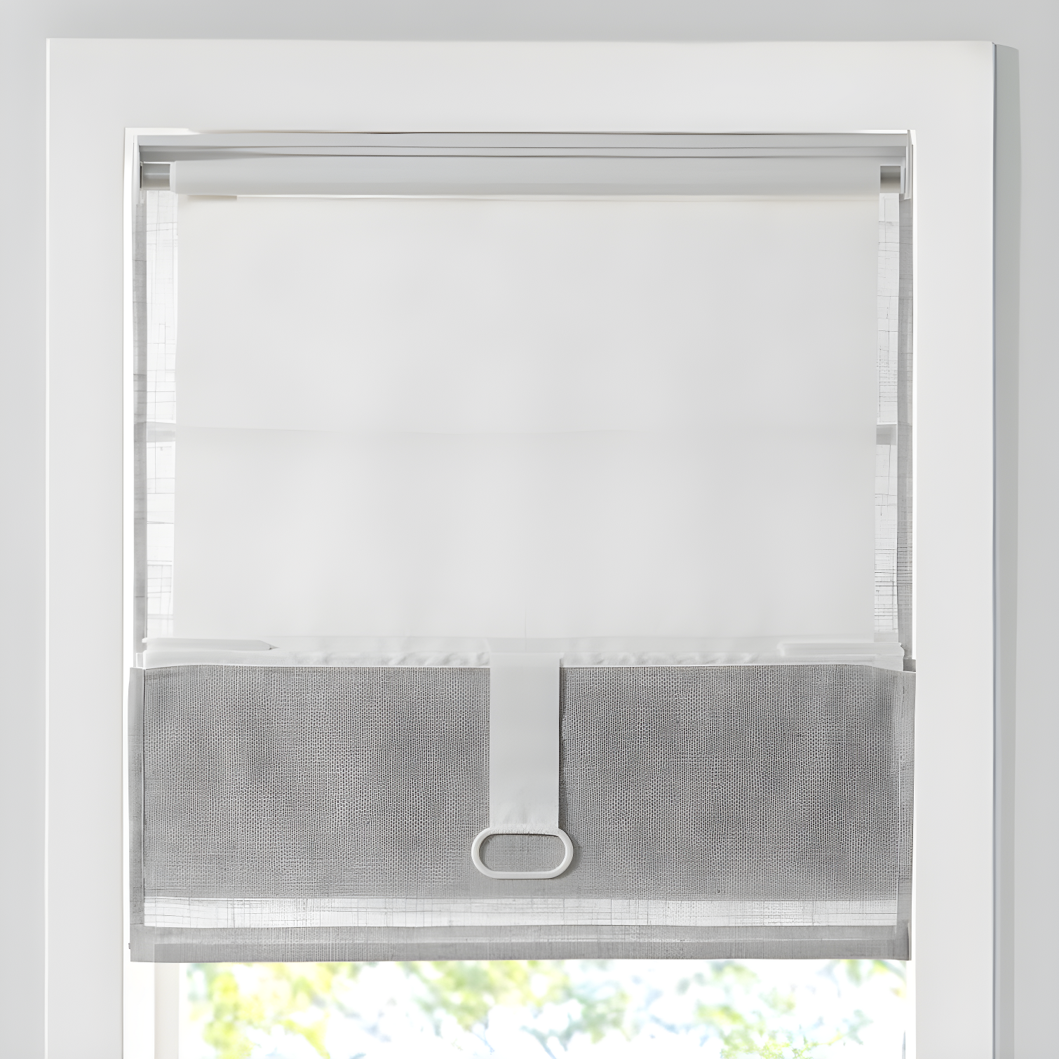 Kyler Linen Blend Light Filtering Single Roman Shade