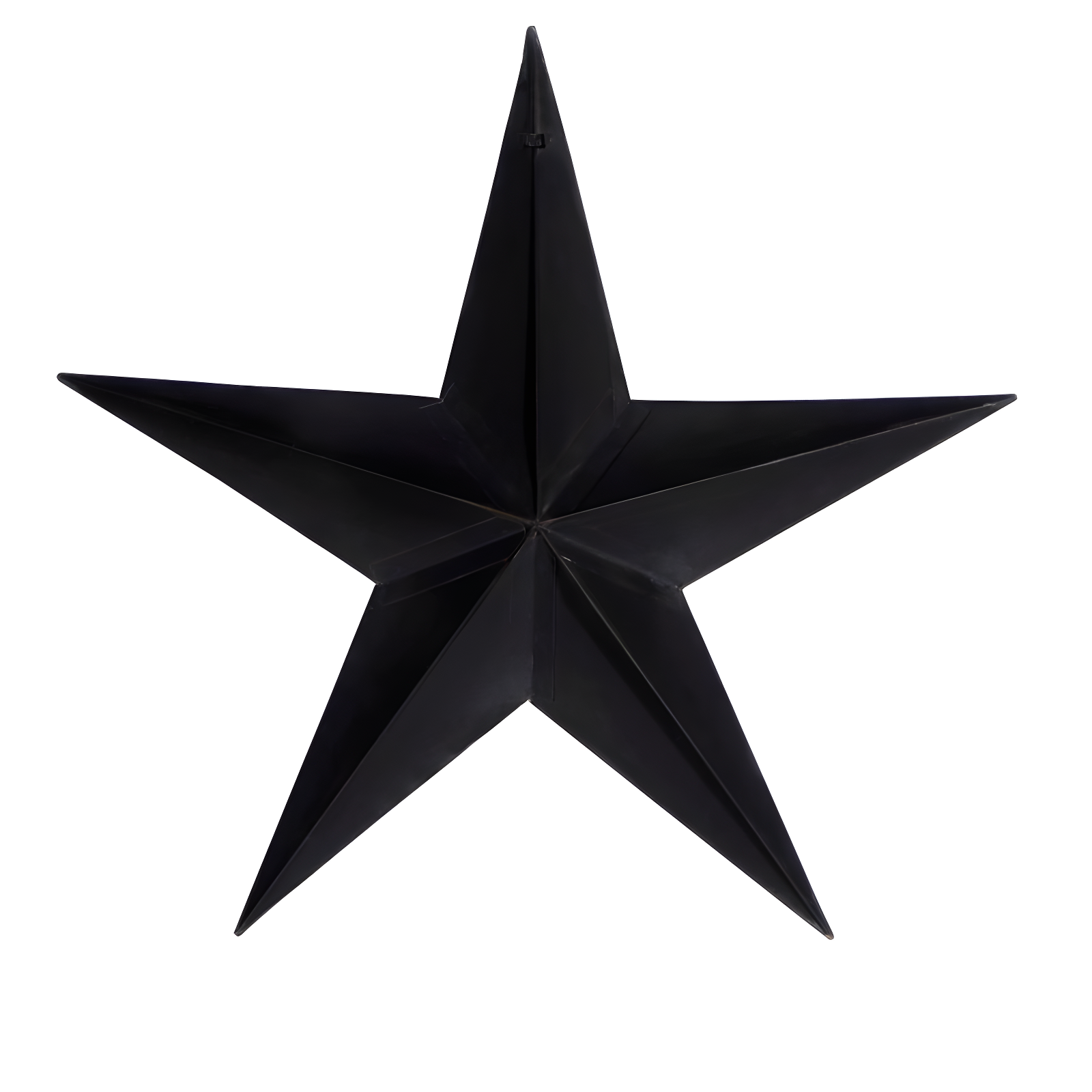 Olivia & May Set of 3 Metal Stars Indoor Outdoor Wall Decors Light Brown : Iron Frame, Farmhouse Style, Vertical Orientation