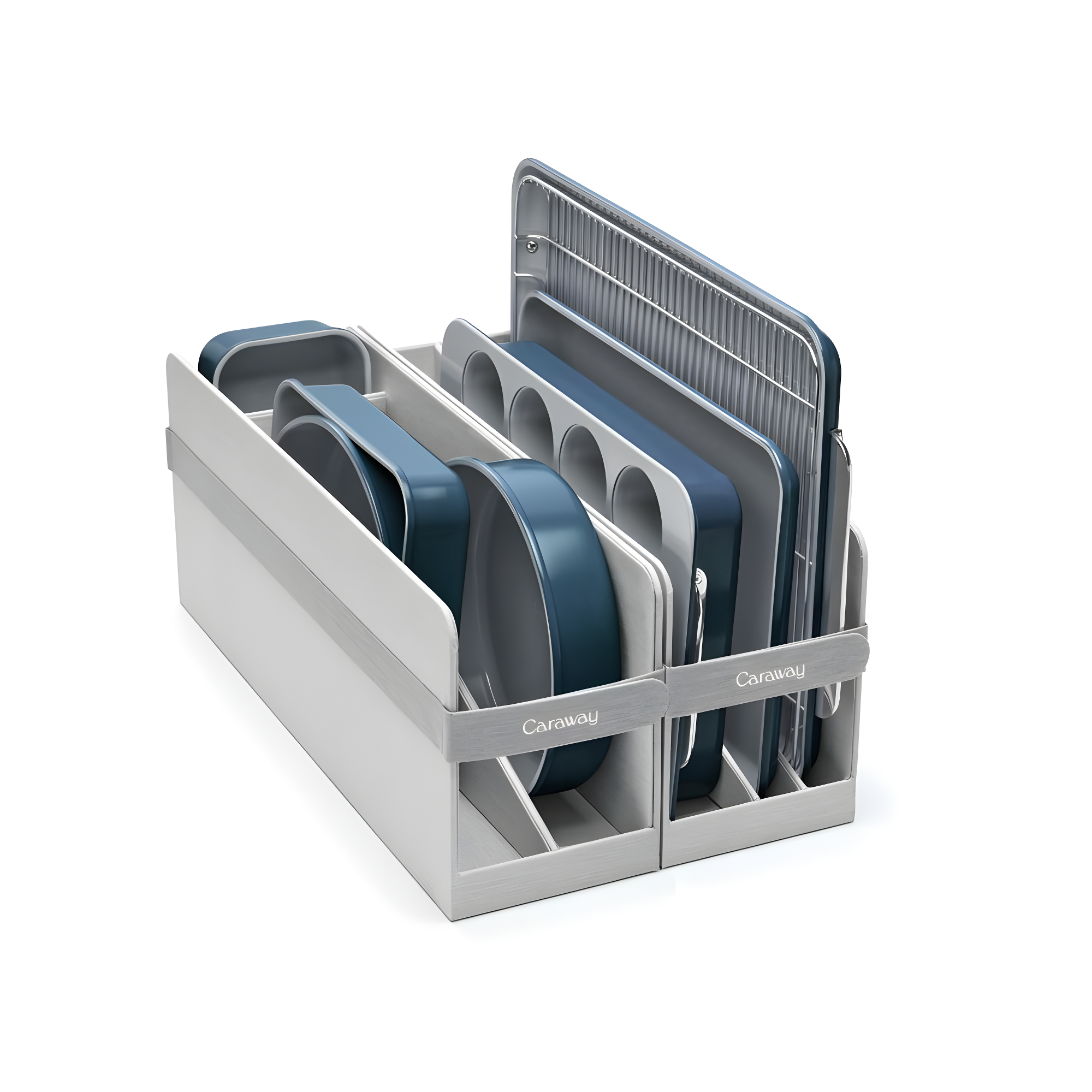Caraway Navy Non-Toxic Ceramic Non-Stick Mini 5-Piece Bakeware Set