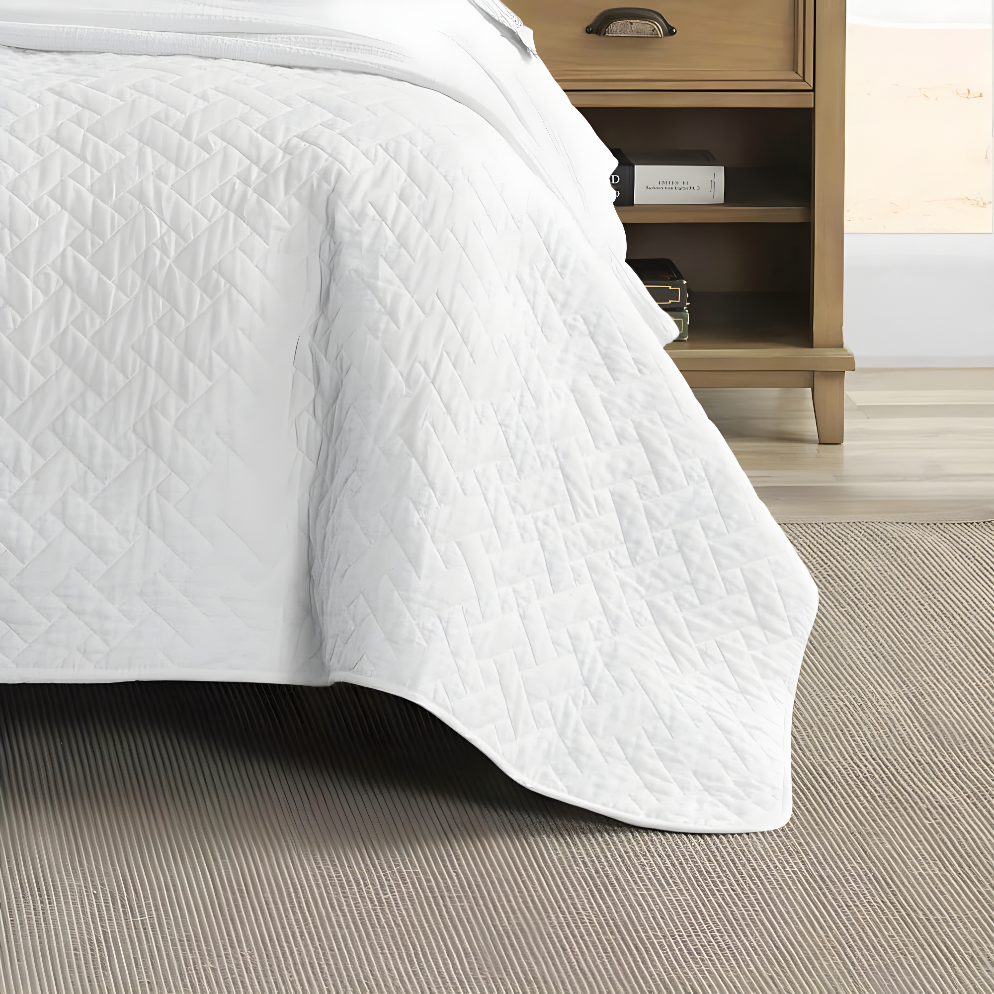 Tommy Bahama Home Tommy Bahama Raffia Solid Cotton Reversible Quilt Set