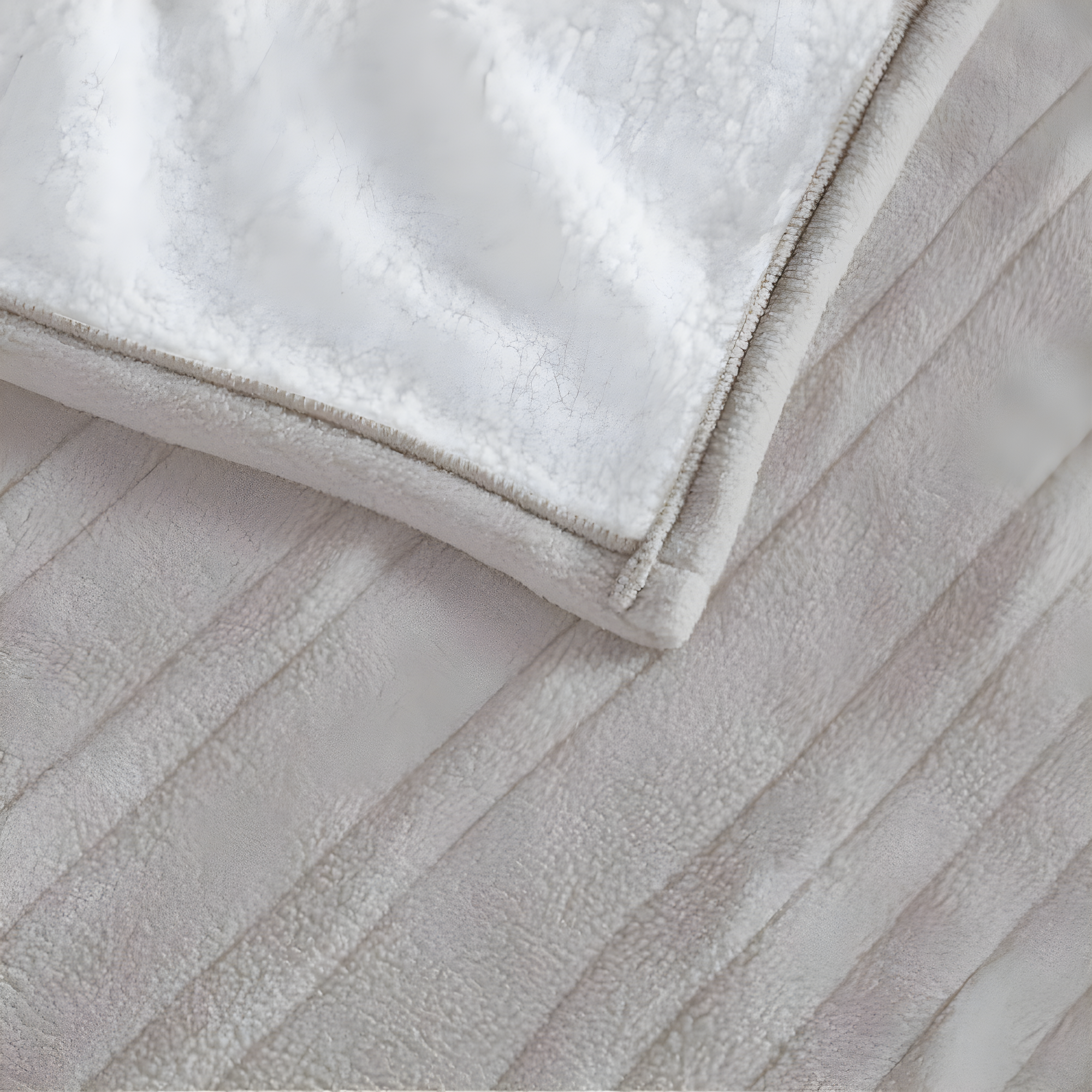 Serta Fleece to Sherpa Heated Blanket