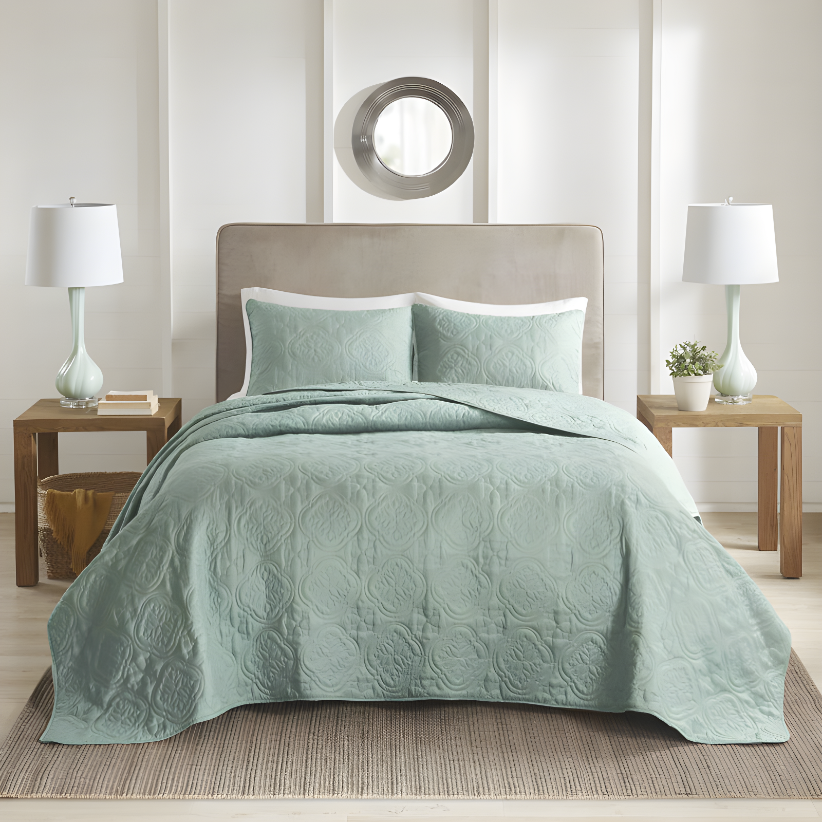 510 Design Oakley 3 Piece Reversible Bedspread Set