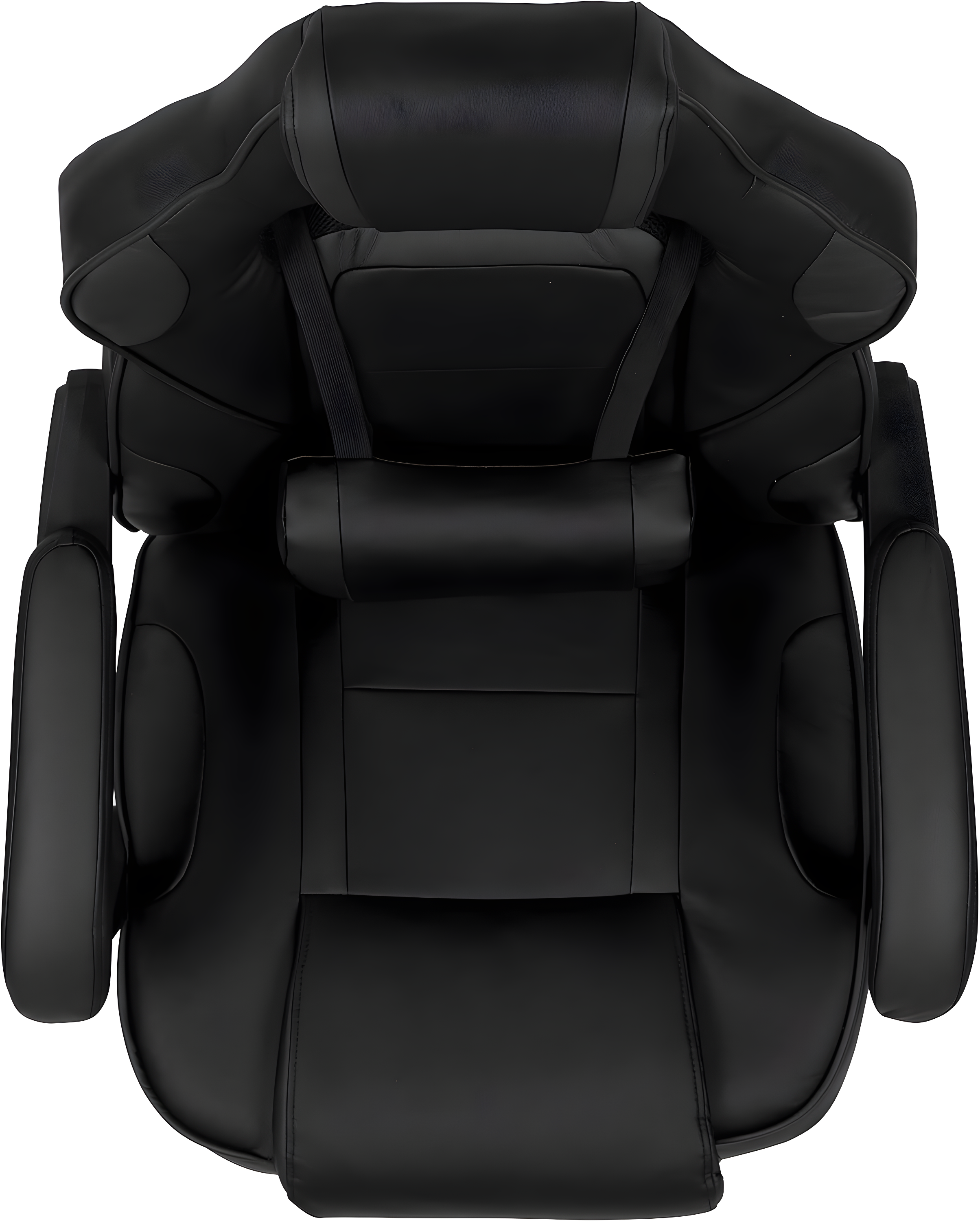 Flash Furniture X40 Gaming Chair Racing Ergonomic Computer Chair with Fully Reclining Back/Arms, Slide-Out Footrest, Massaging Lumbar - Black
