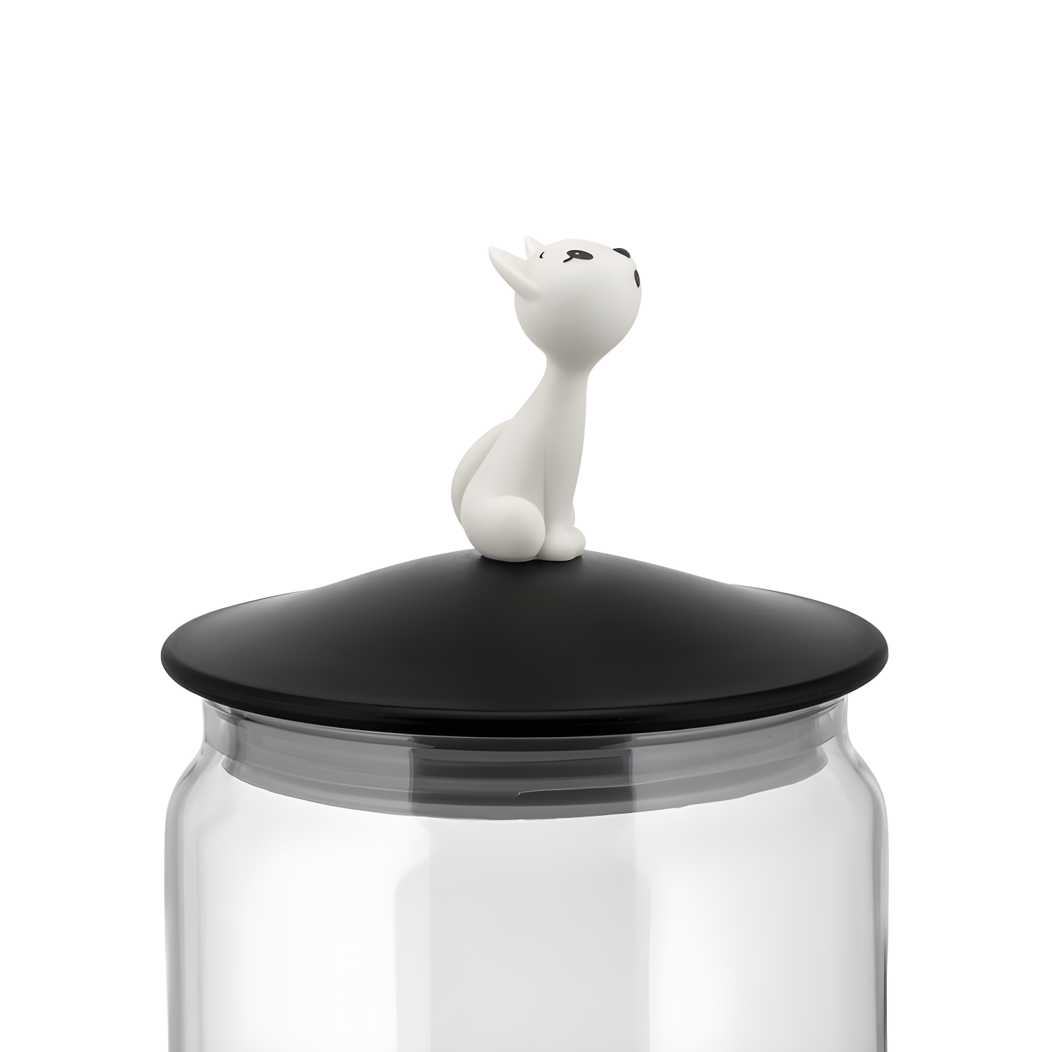 Alessi Miò 1.6 Lb. Pet Treat Jar With Snap On Lid