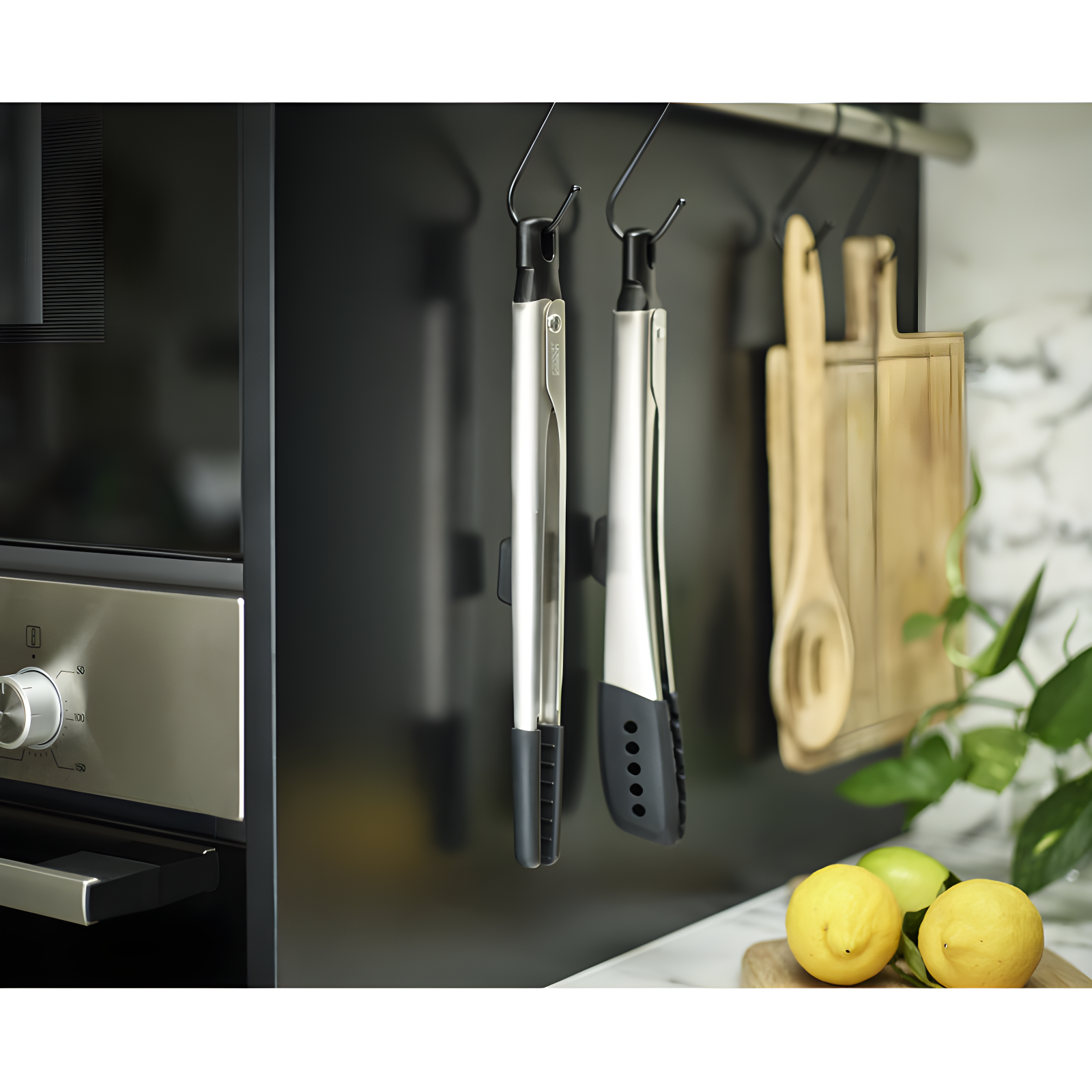 Joseph Joseph Joseph Joseph Elevate™ Fusion 2-Piece Tong Set with Integrated Tool Rests