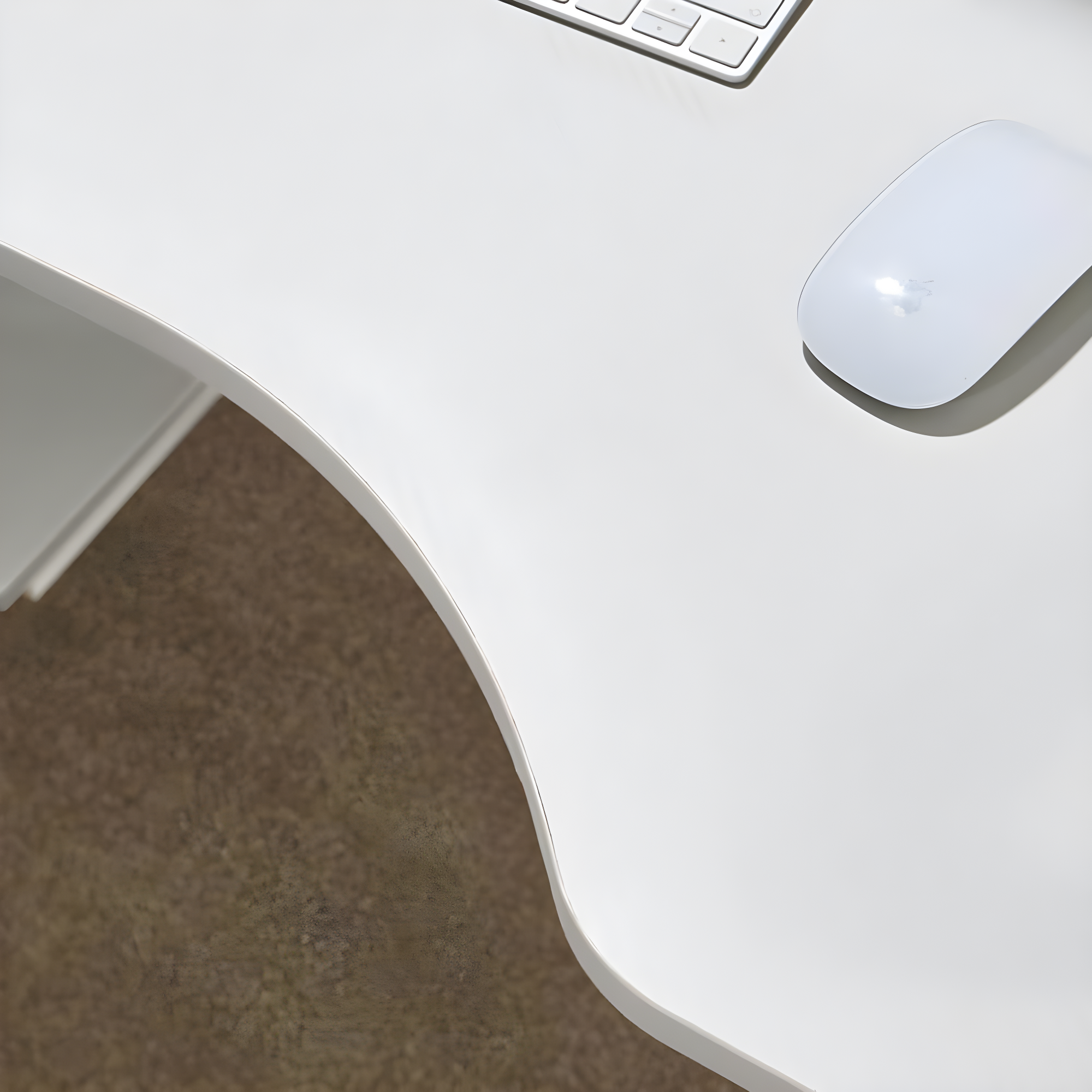 X Rocker iCarus Mesh Gaming Desk with Wood Desktop White: Steel Frame, Open Storage Shelf