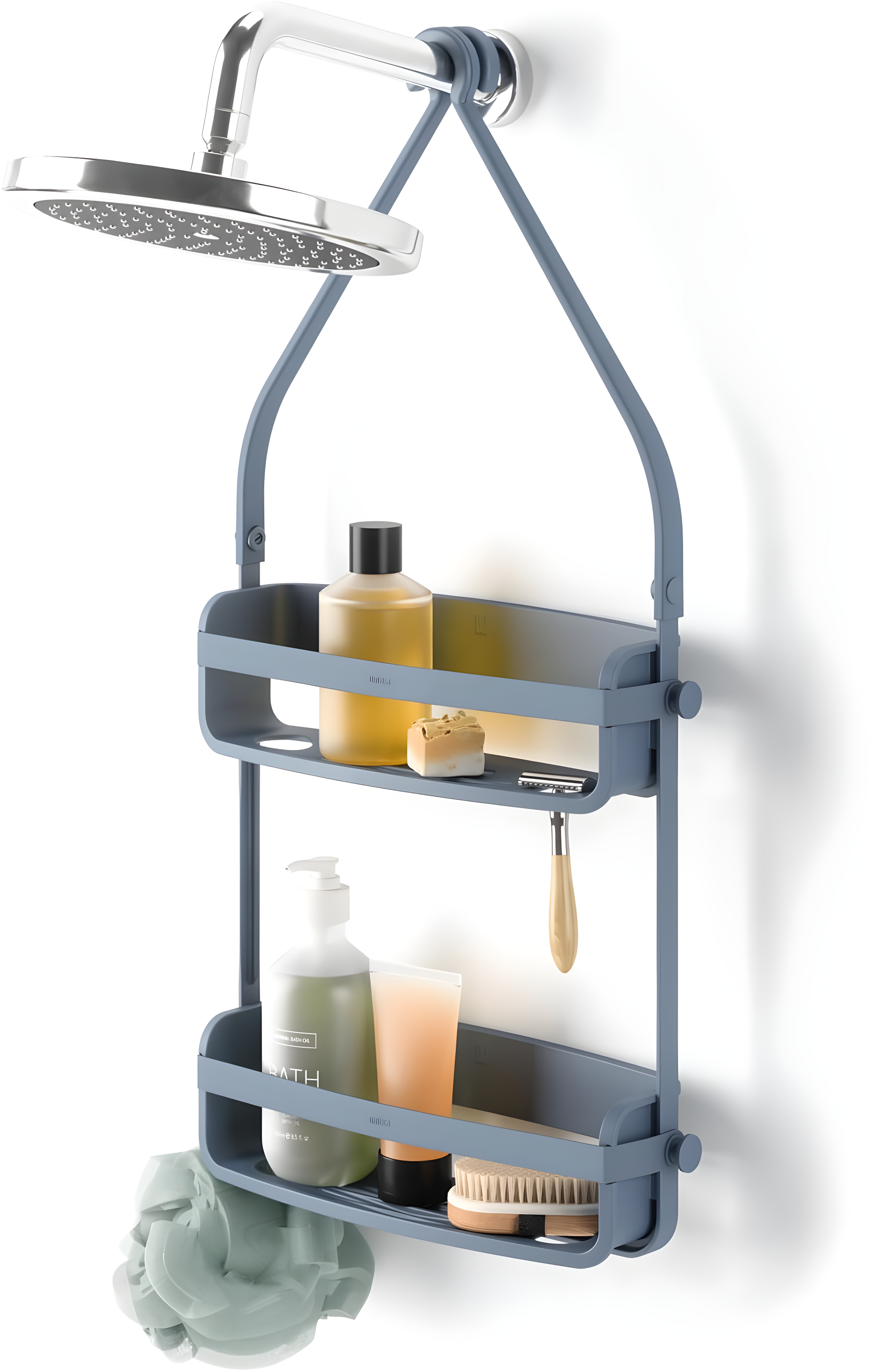 Umbra Flex Wall Mounted Optional Shower Caddy