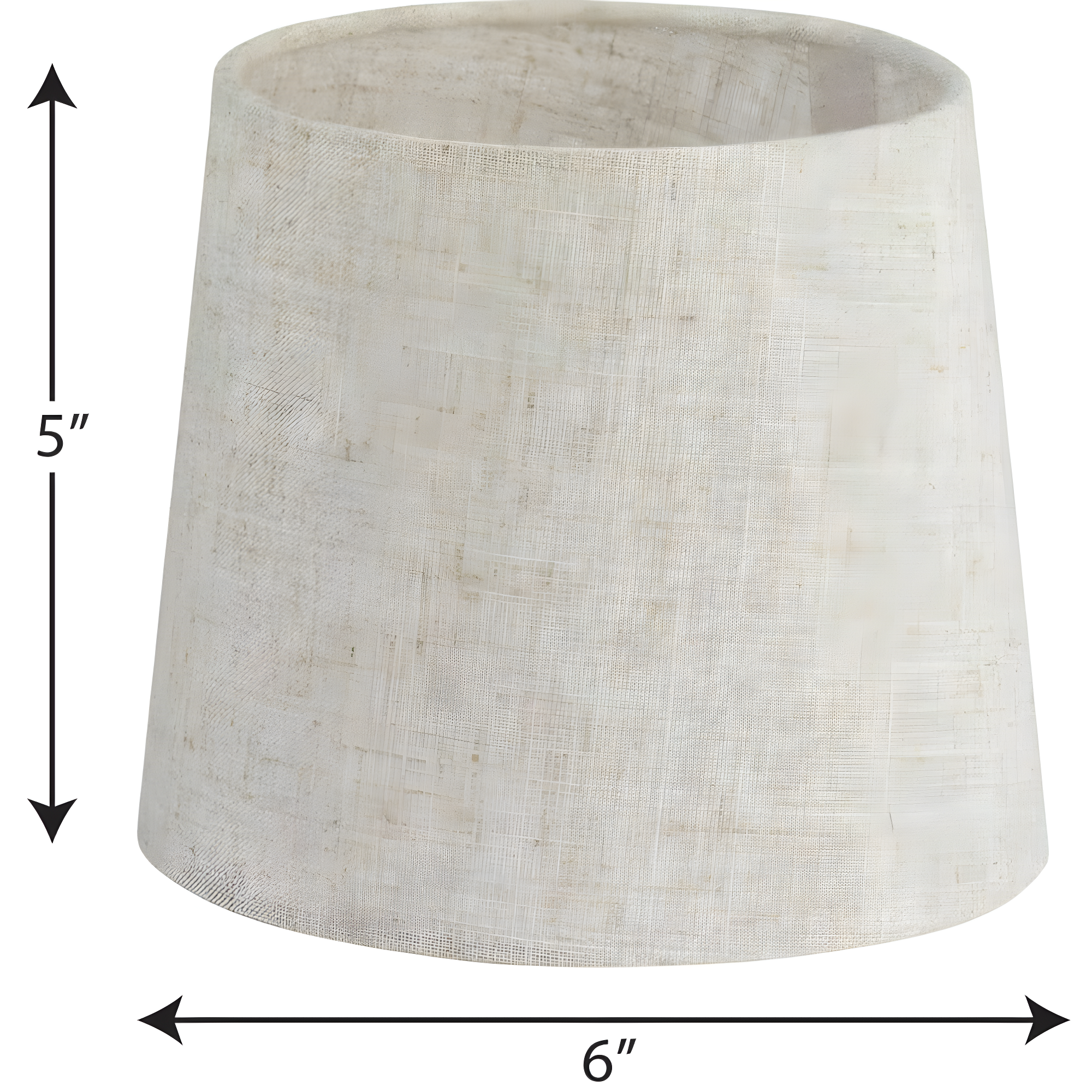 Natural Burlap Accessory Shade