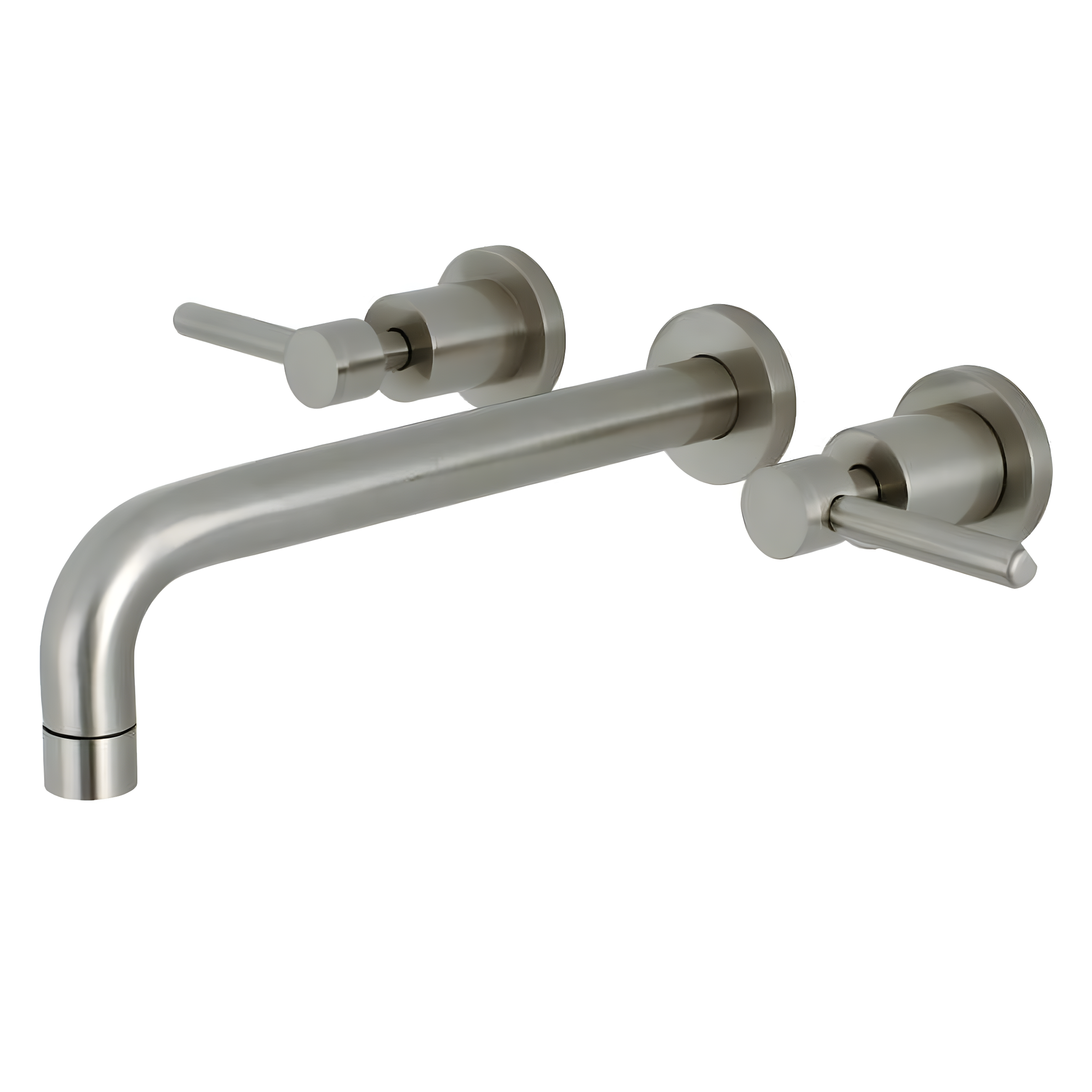 Kingston Brass KS8028DL Kingston Brass Concord Two-Handle 3-Hole Wall Mount Roman Tub Faucet